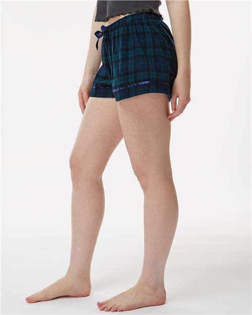 Women's Flannel Shorts - BW6501 24