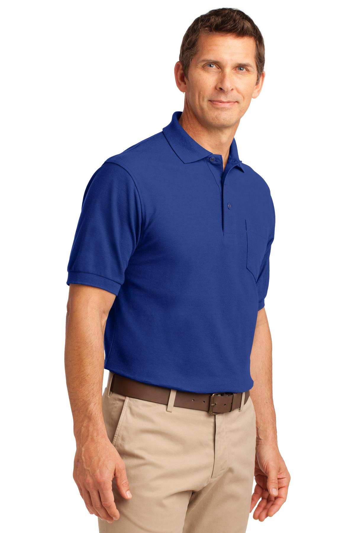 Port Authority Tall Silk Touch Polo with Pocket. TLK500P 15