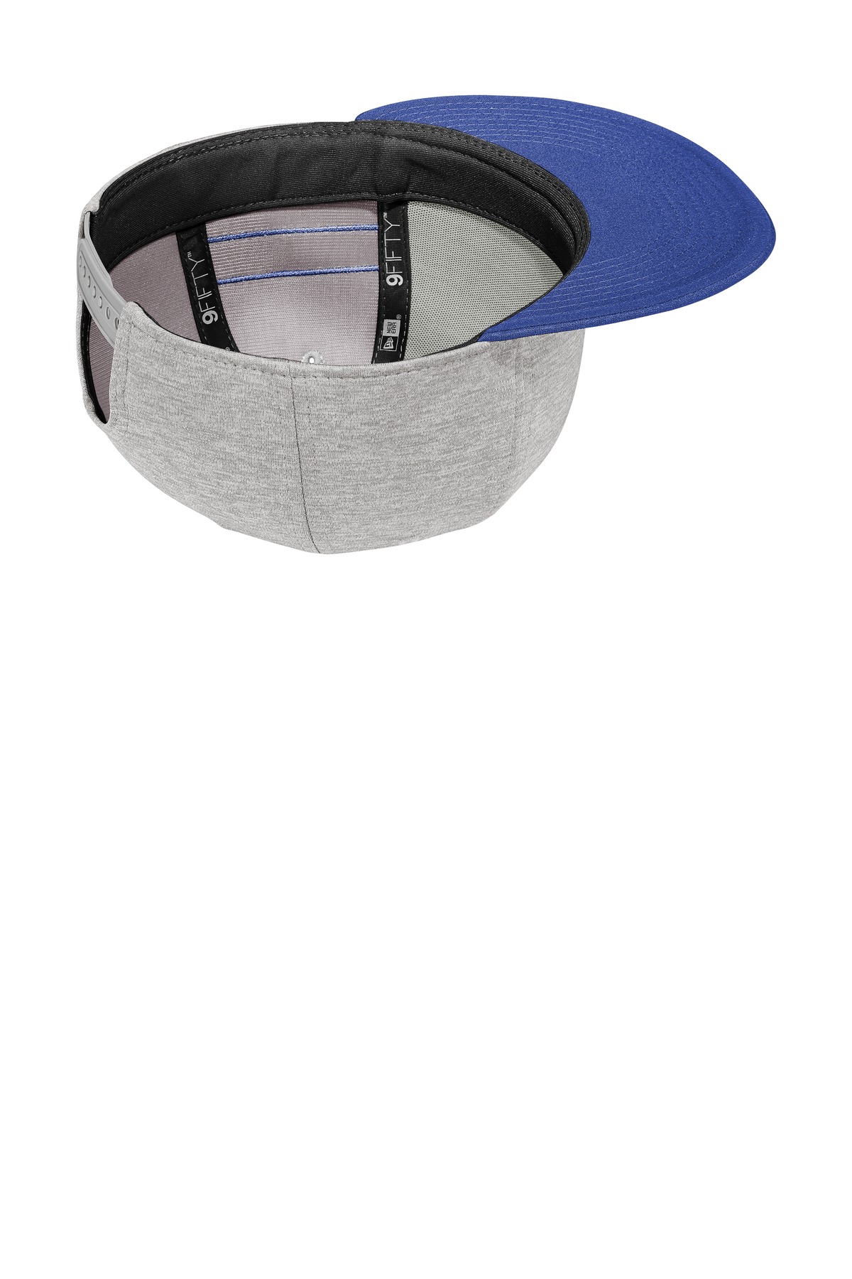 New Era Shadow Heather Striped Flat Bill Snapback Cap NE408 24