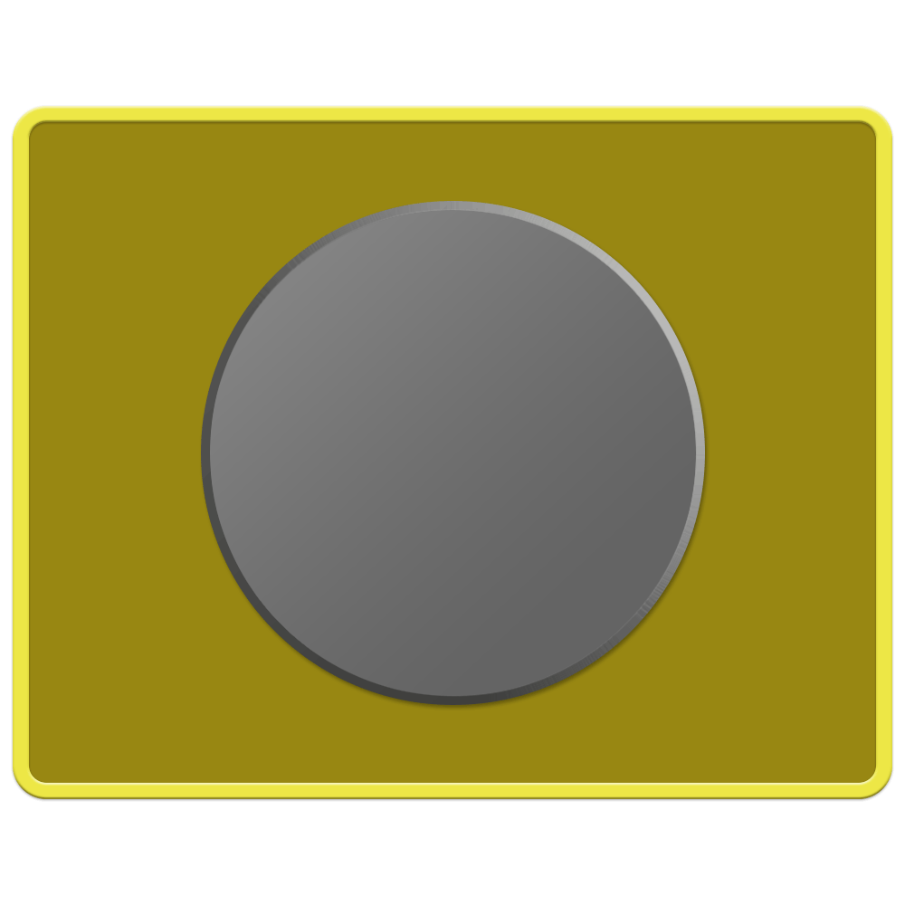Express Vibraprint 1" x 1-1/4" Rectangle Lapel Pin With Rounded Corners and Magnet Back 5