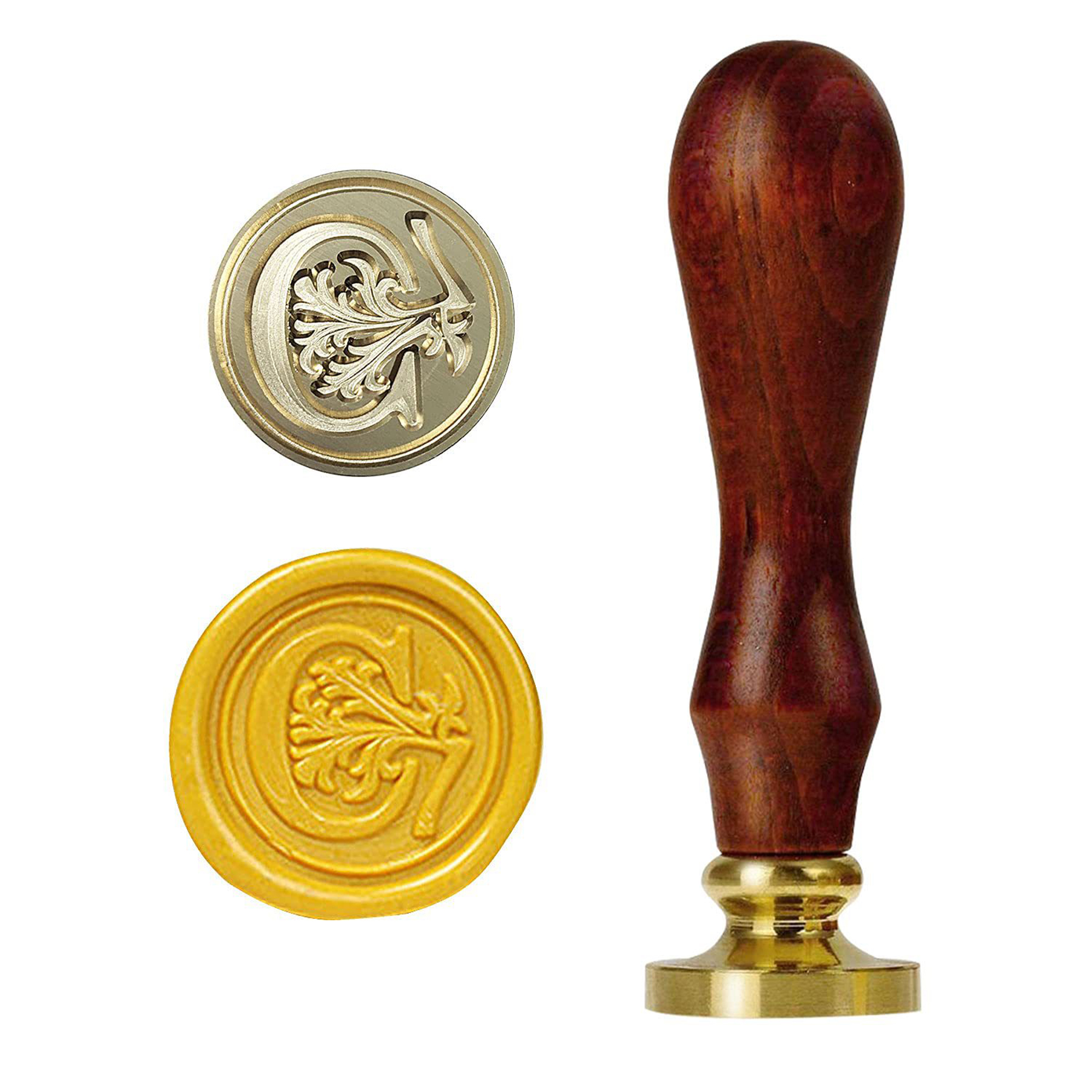 Wood Vintage Wax Sealing Stamper 5