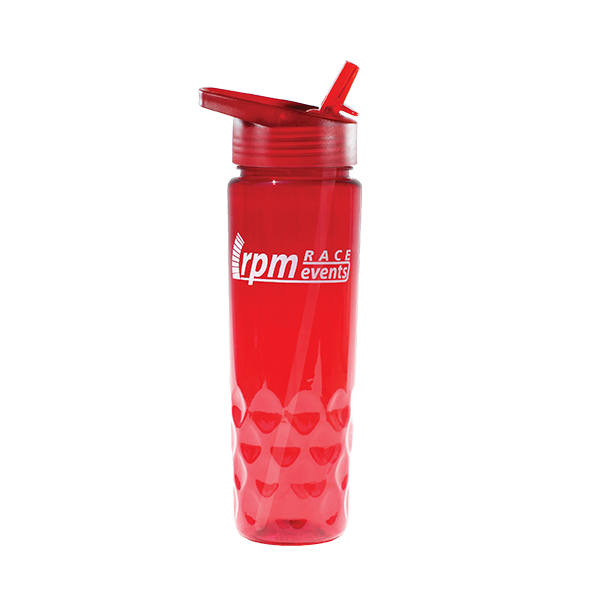 24 oz. Poly-Saver PET Bottle with Straw Cap 14