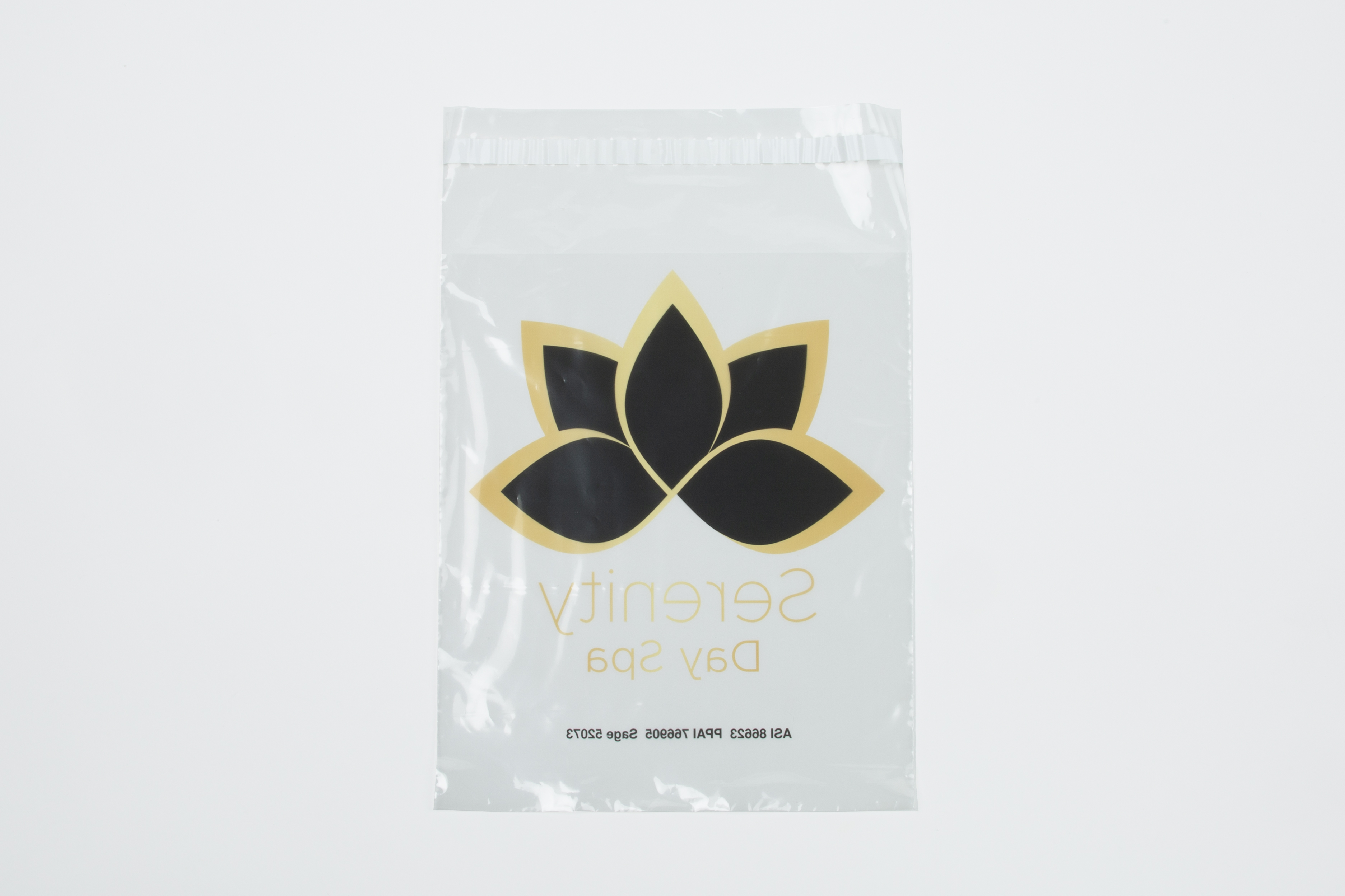 Clear Peel & Seal 2-Sided Plastic Bag (10" x 11.5") 3
