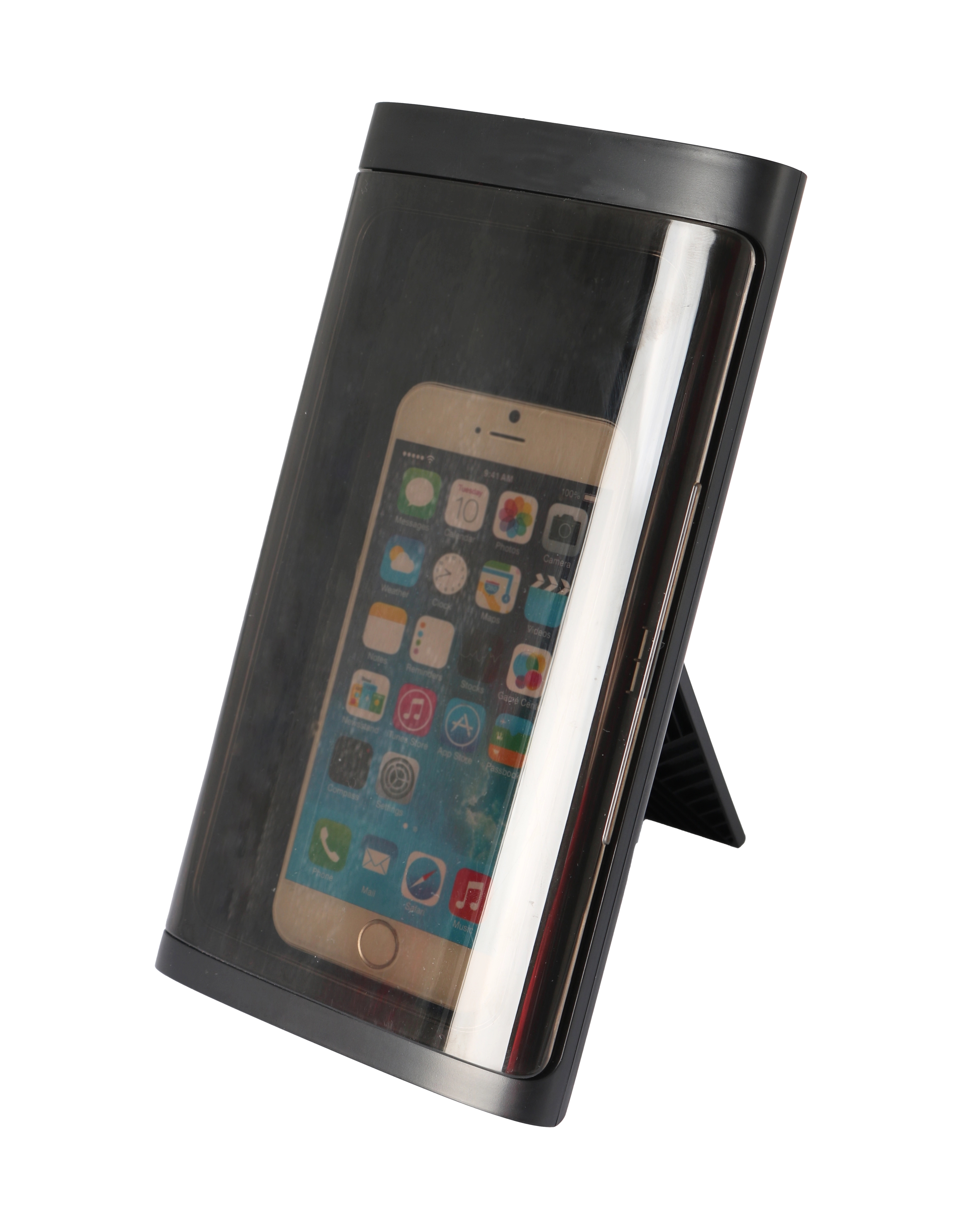 UVC Germ Safe Phone Sterilizer Case w/5W Wireless Charger 3