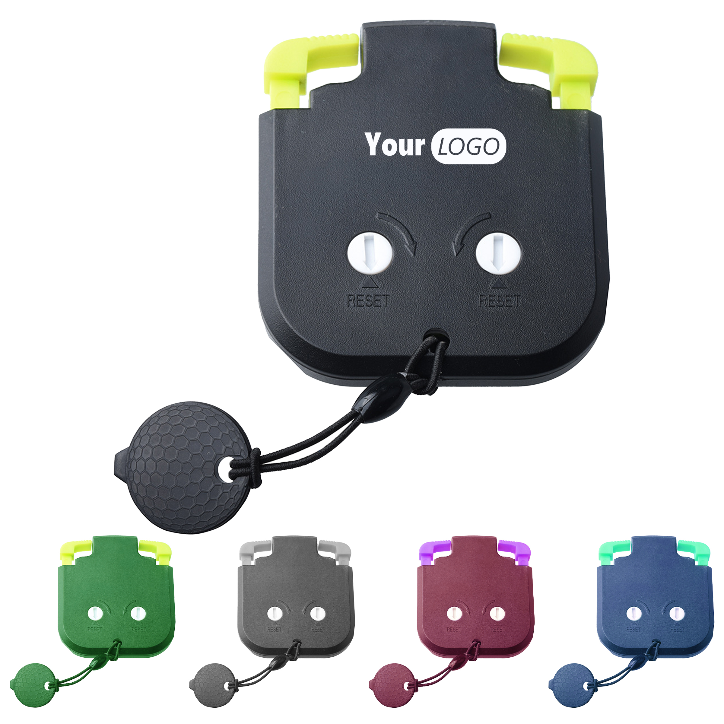 Abs Custom Logo Golf Score Keeper 1