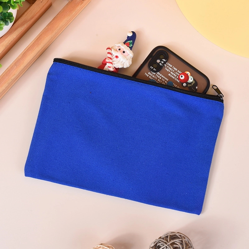 Blank Diy Craft Bag Canvas Pencil Case 2