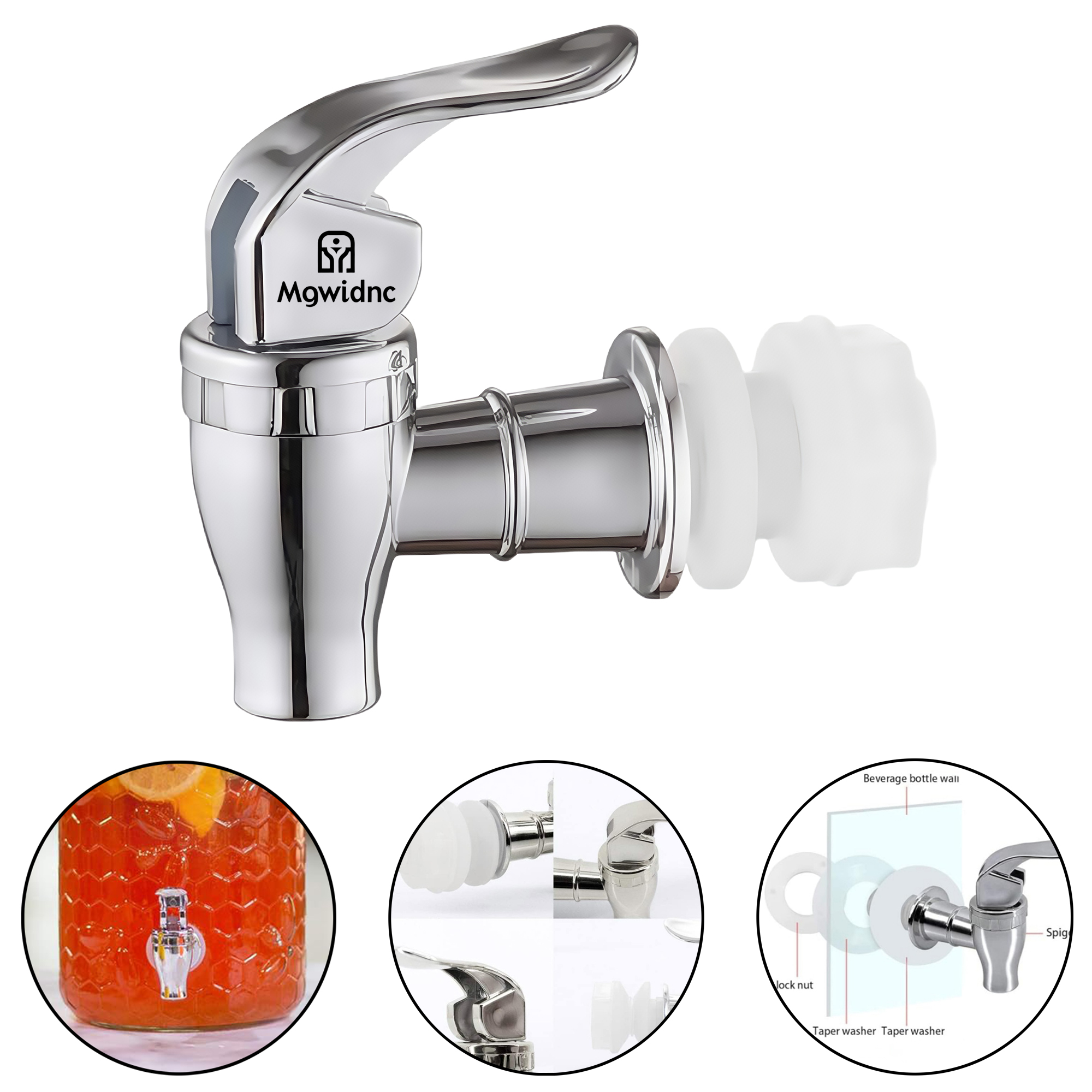 Full Weld Stainless Steel Heavy Duty Multi-Purpose Scoop for Food