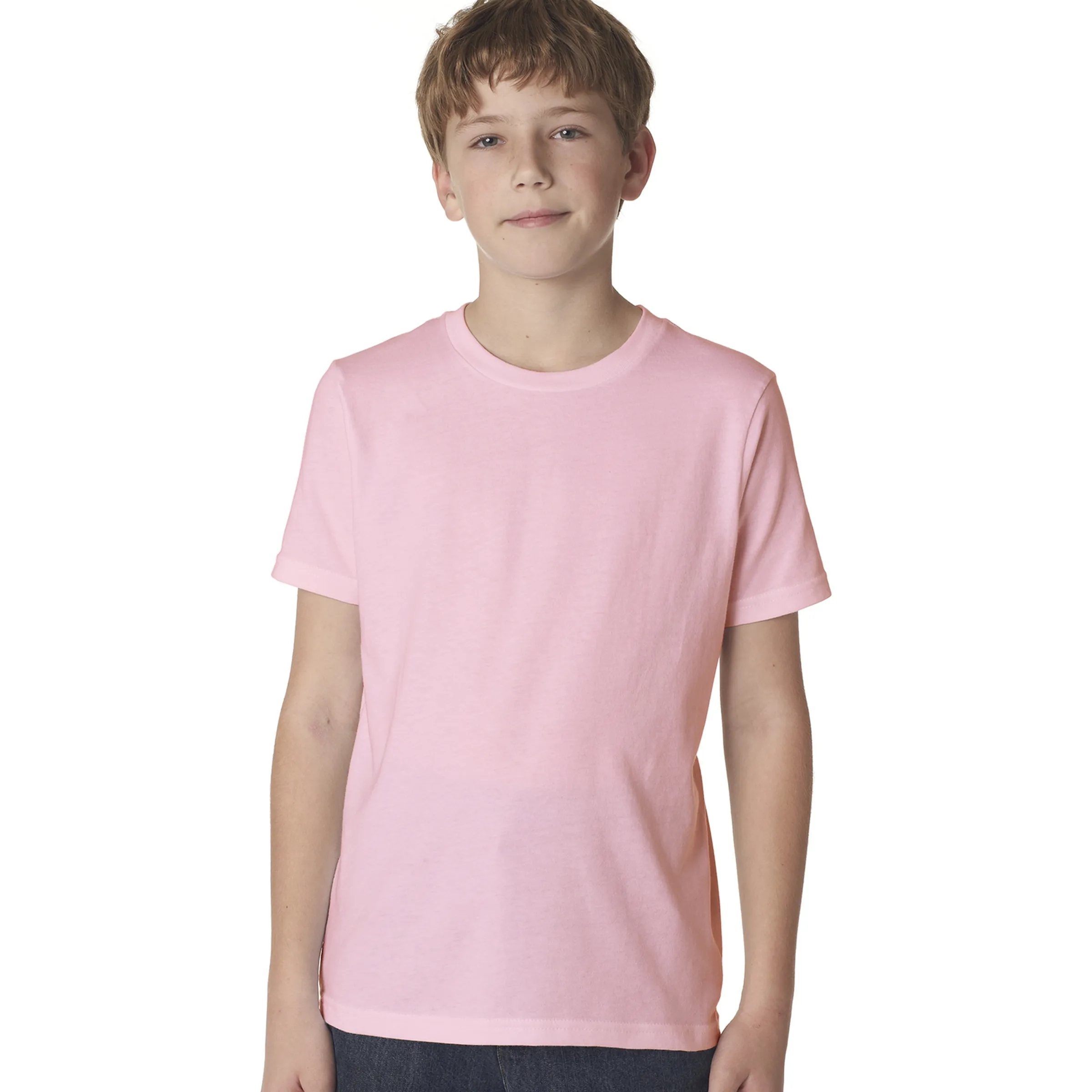 Next Level Youth Boys' Cotton Crew 10