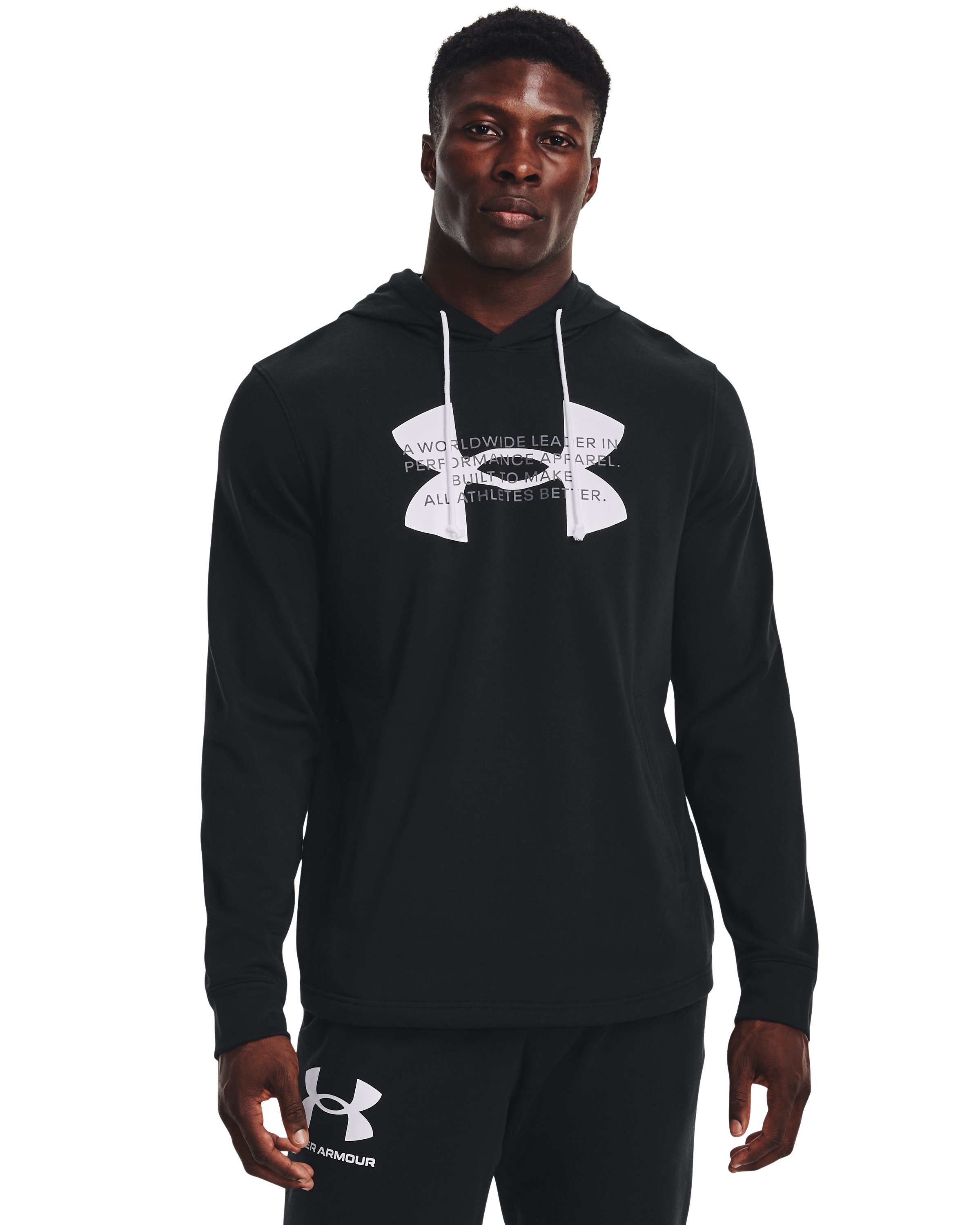 UA Rival Terry Logo Men's Hoodie 1