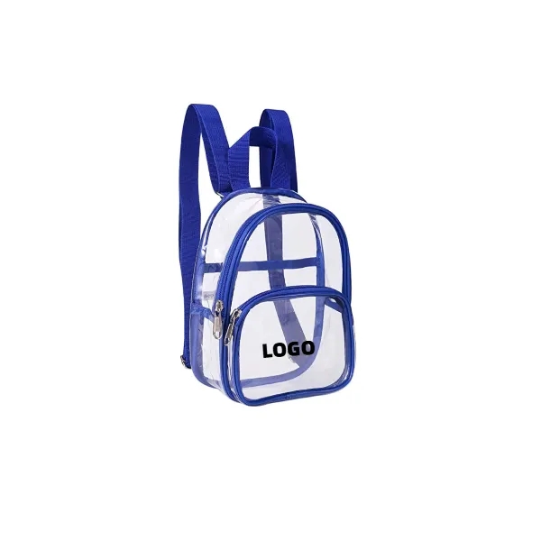 Clear PVC Waterproof Sports Backpack 6