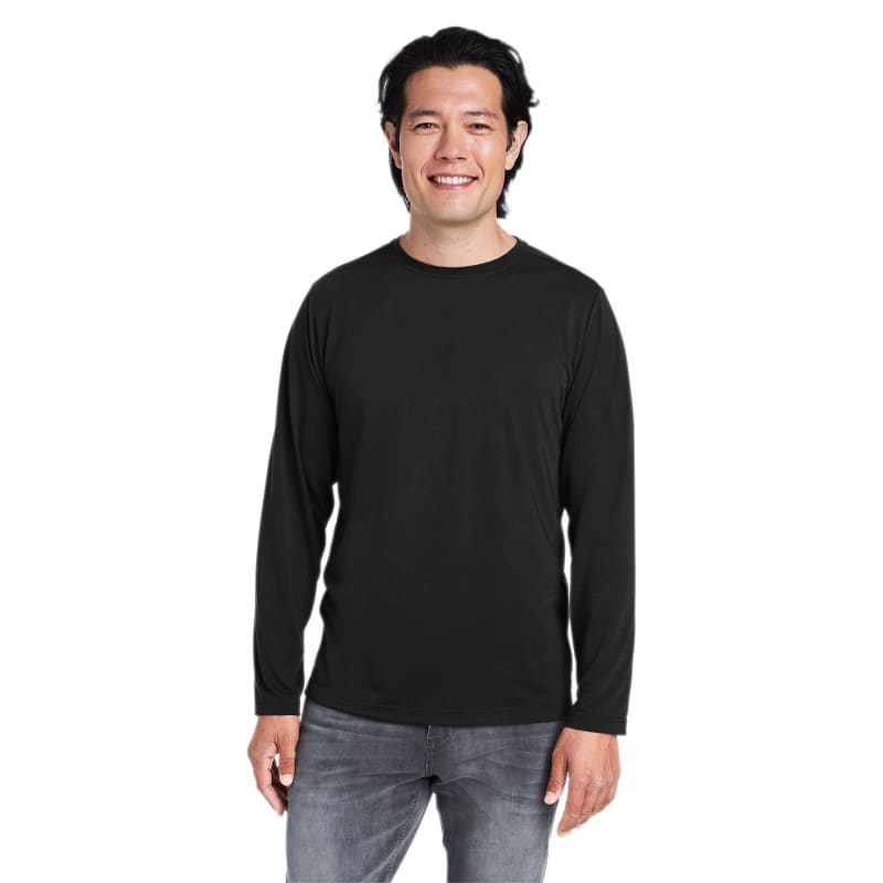 CORE365 Adult Fusion ChromaSoft™ Performance Long-Sleeve T-Shirt 16