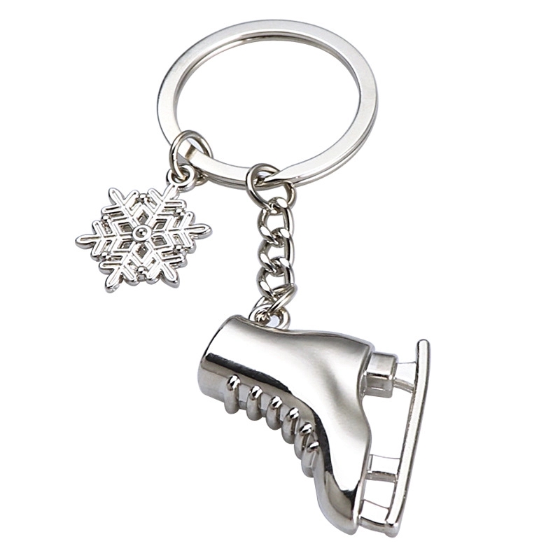 Ice skates keychain 1