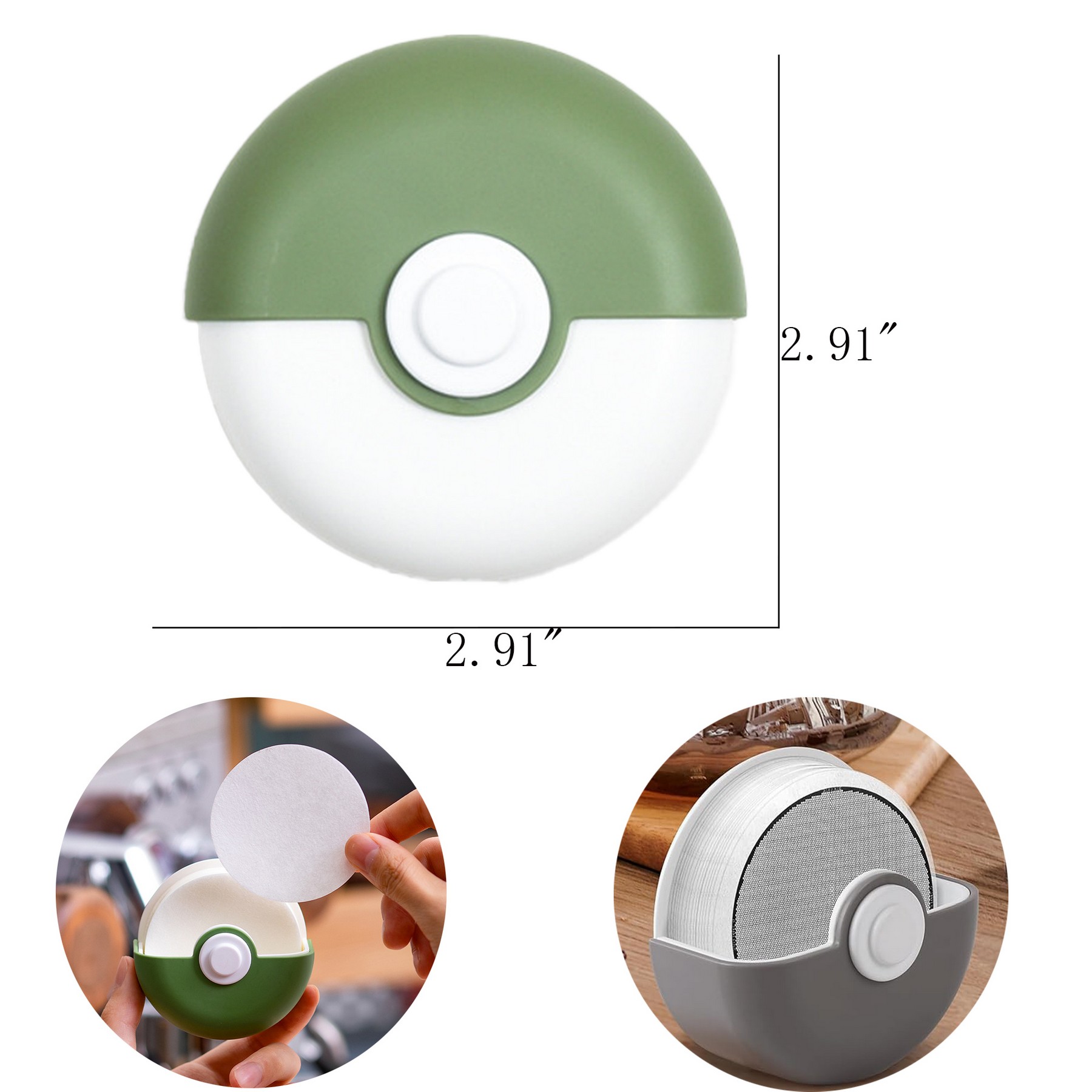 Coffee Filter Holder, custom kitchen gadget with logo imprint 4
