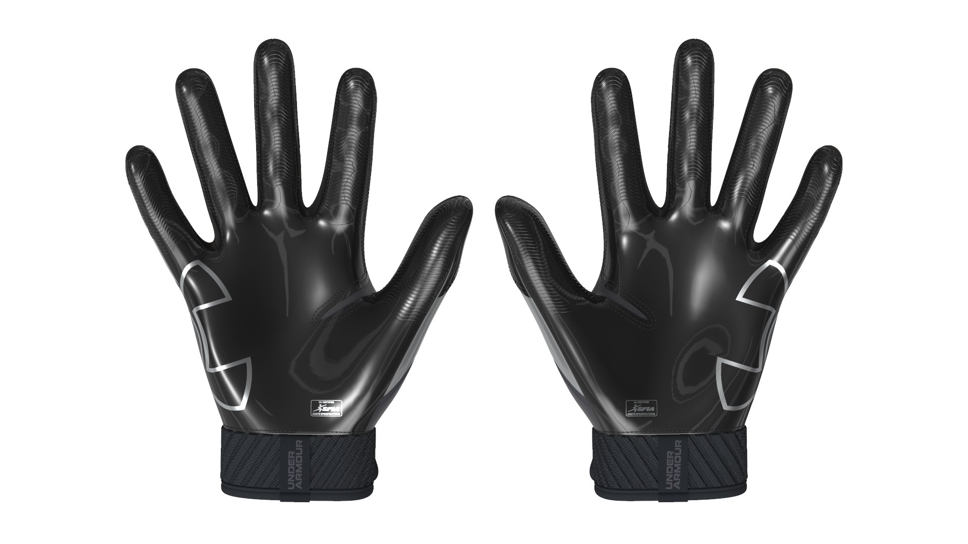 UA Blur Pro Men's Football Gloves 8
