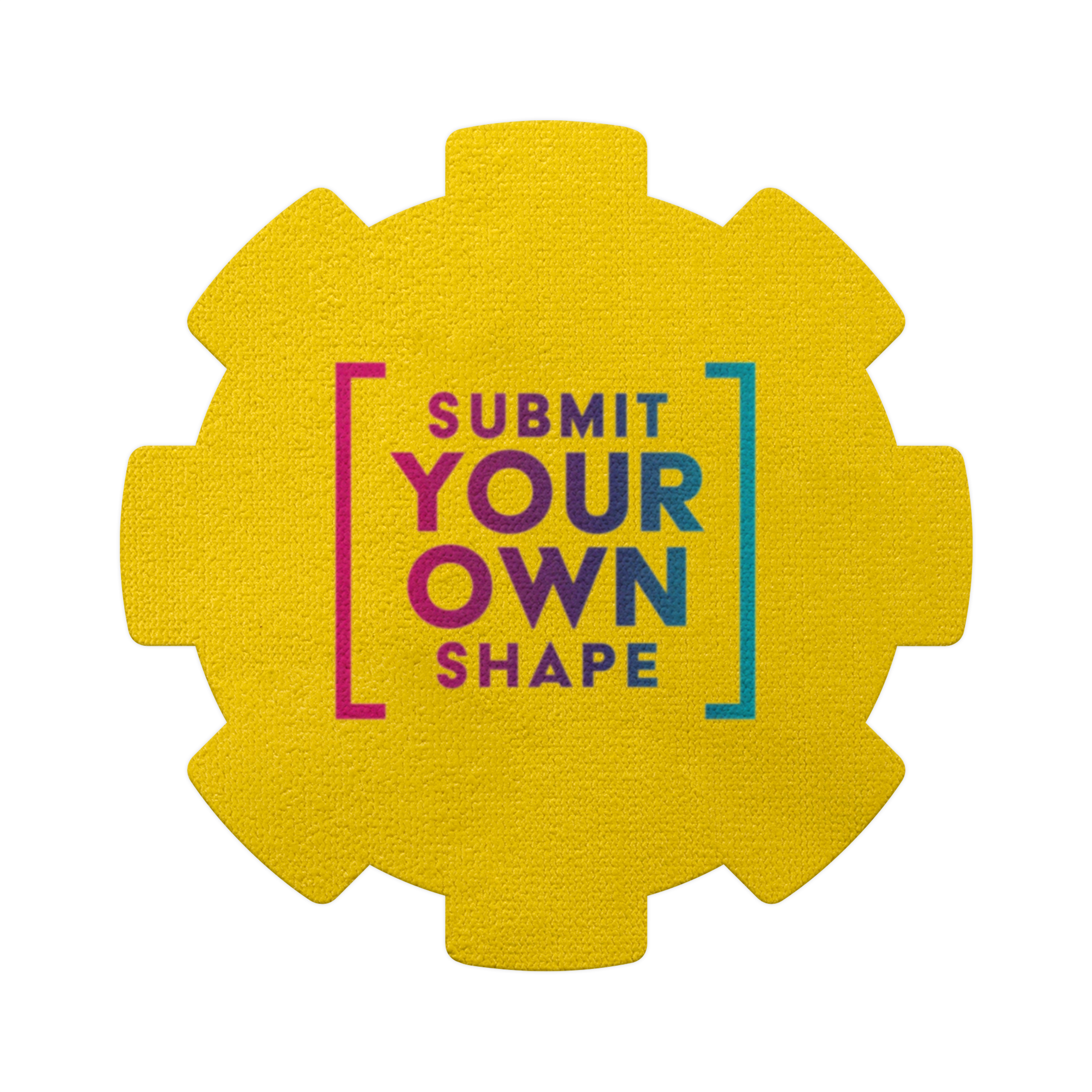 Grip-It™ Jar Opener Custom Shape 25 sq in - (Color) 7