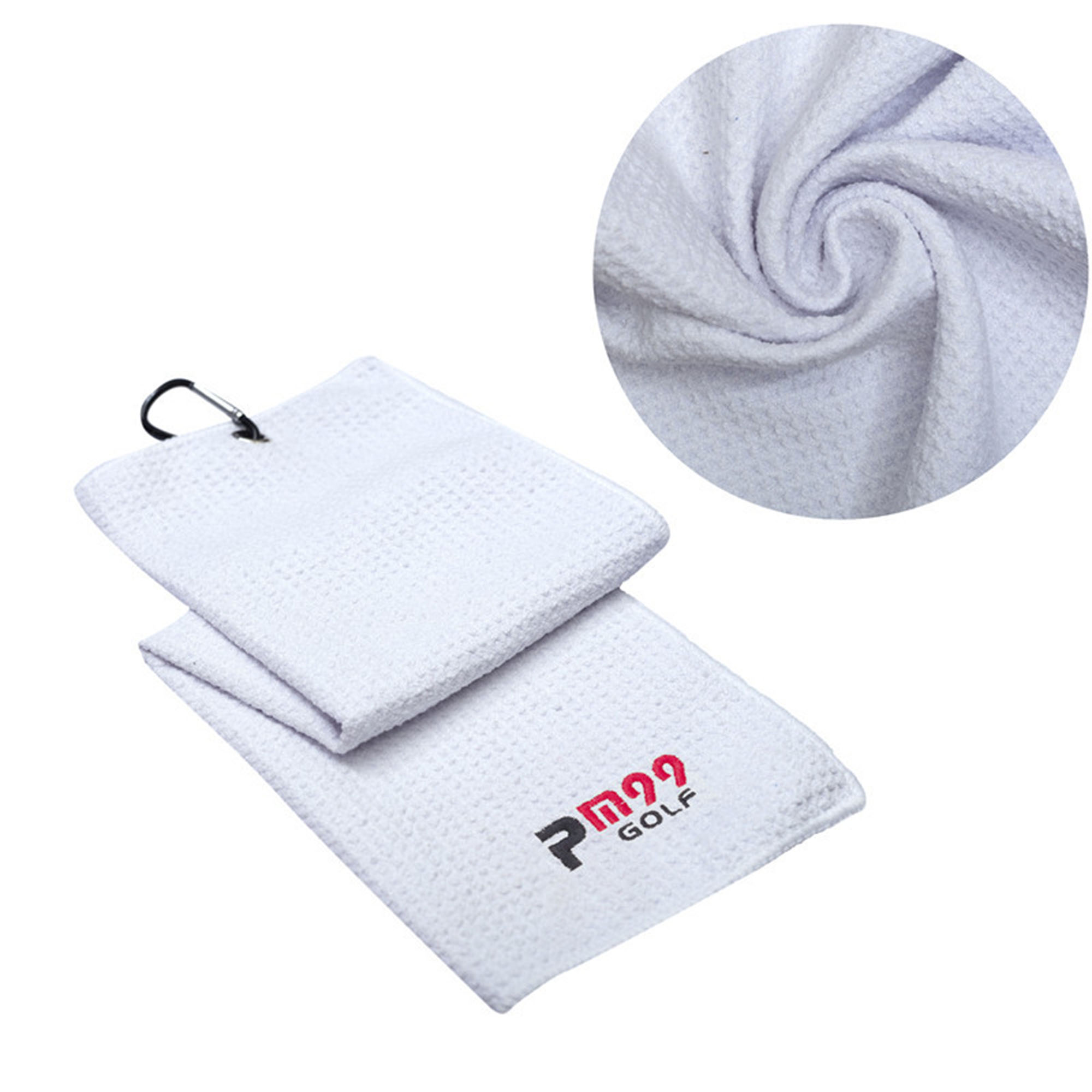 Custom Logo Golf Club Cleaning Microfiber Towel 2