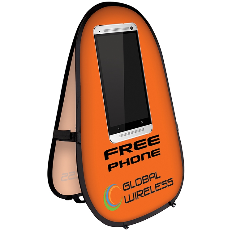 39.37" x 66.9" Vertical Pop-Up Banner 4