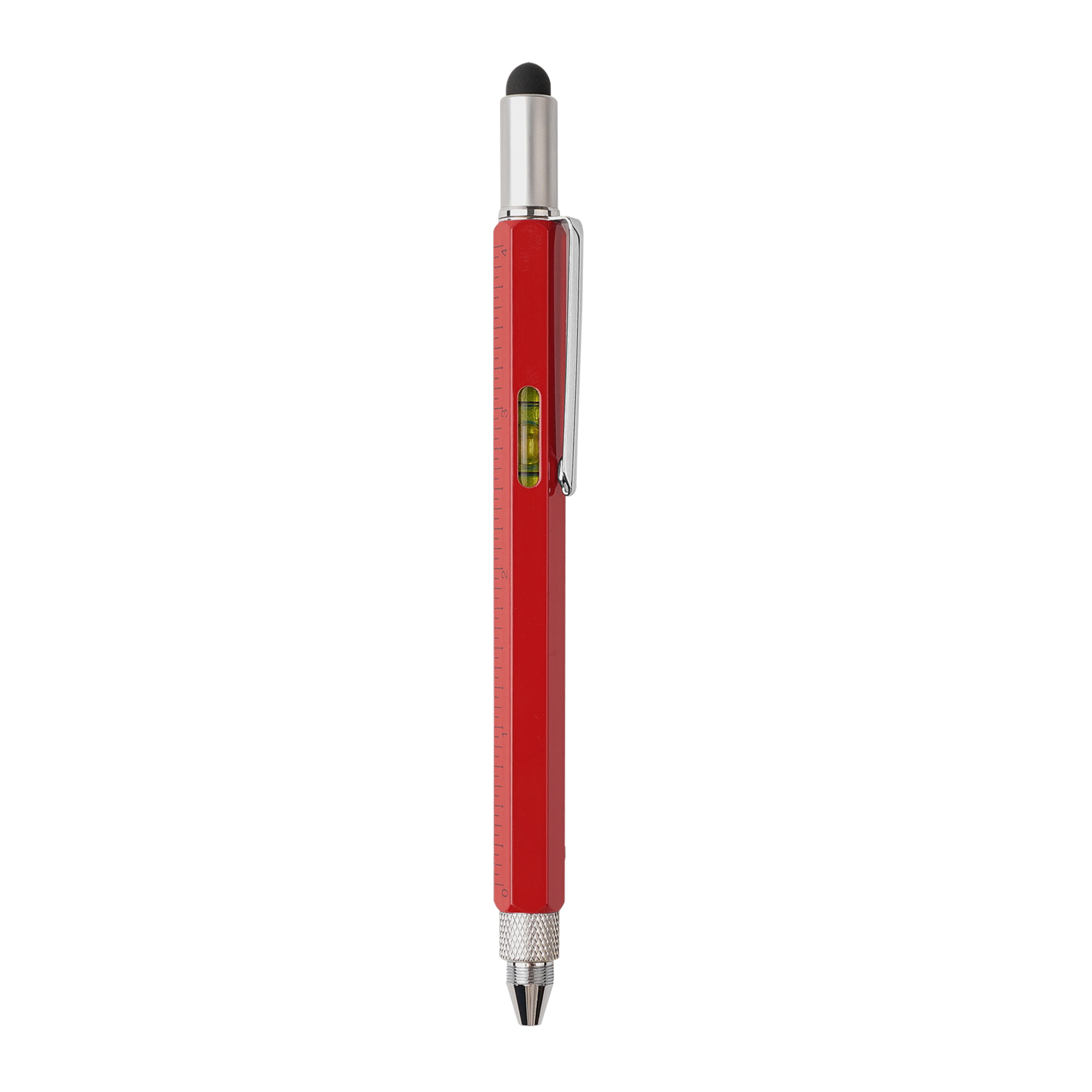 6-In-1 Metal Multi-Function Tool Pen With Stylus & Level 7