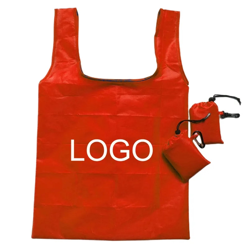 FOLDABLE SHOPPING BAG WITH CARABINER 4
