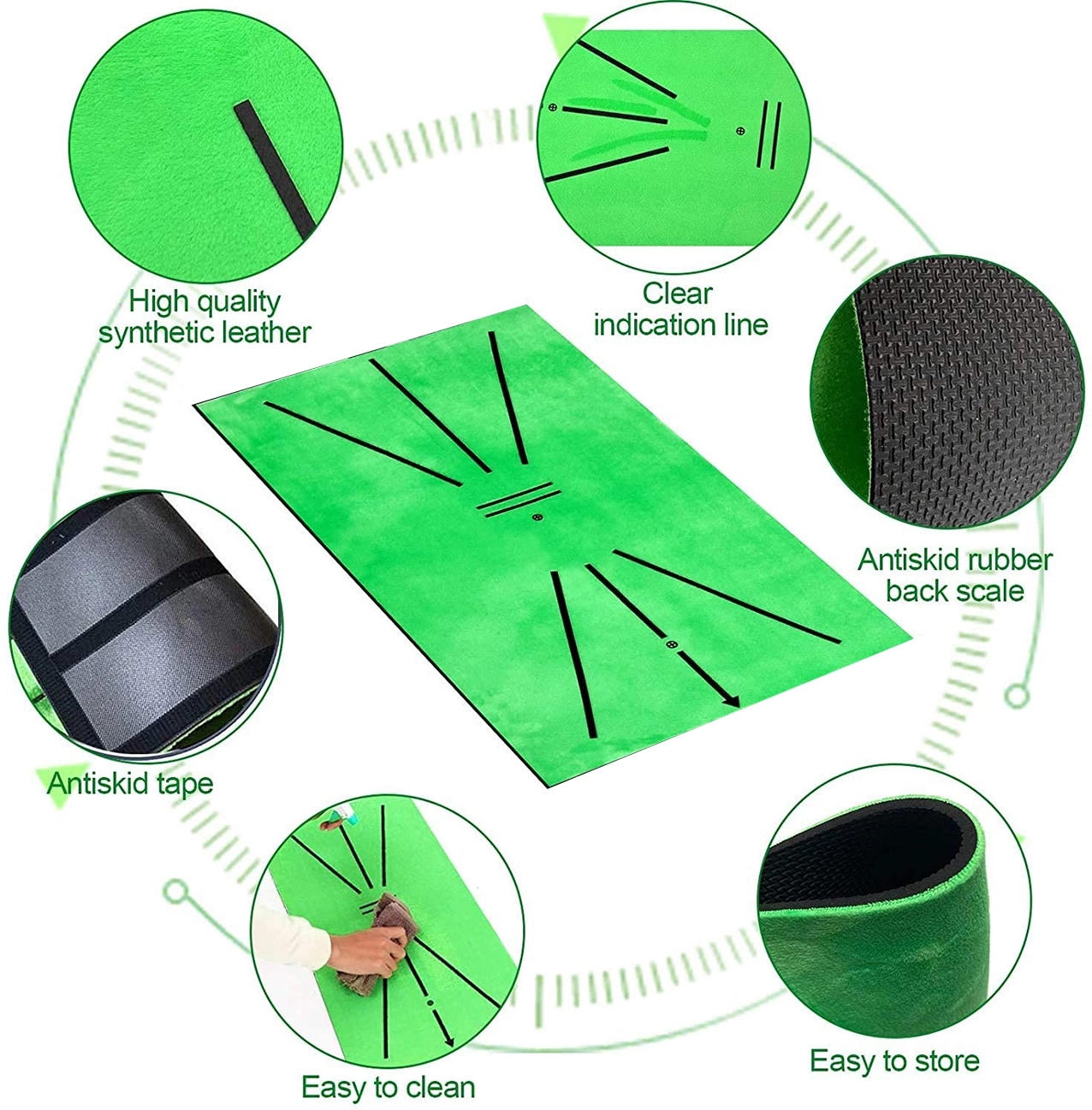 Golf Training Mat Set 5