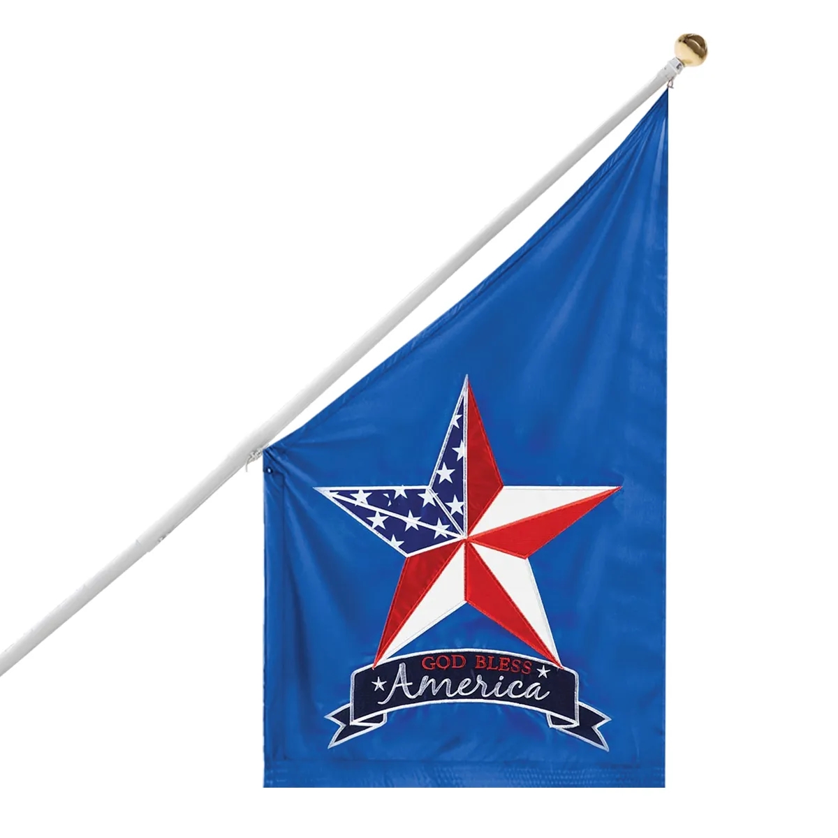 Applique Building Flags 6.93' x 4' 2