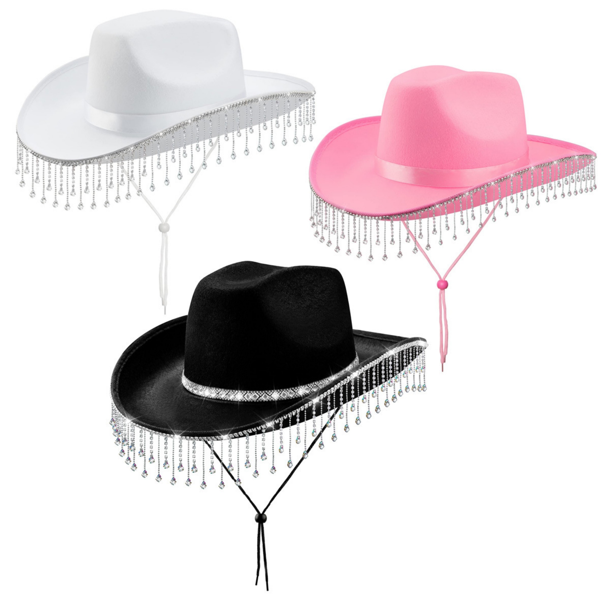 Polyester Felt Western Cowboy Headwear 3
