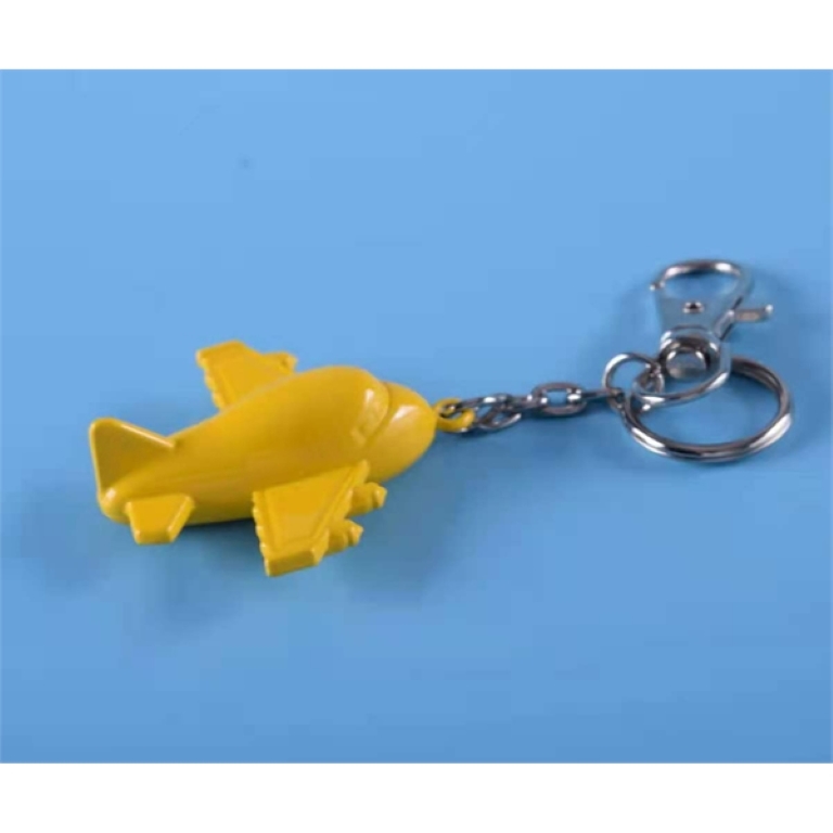 Vintage Metal Key Chain Diecast Aircraft Model 2
