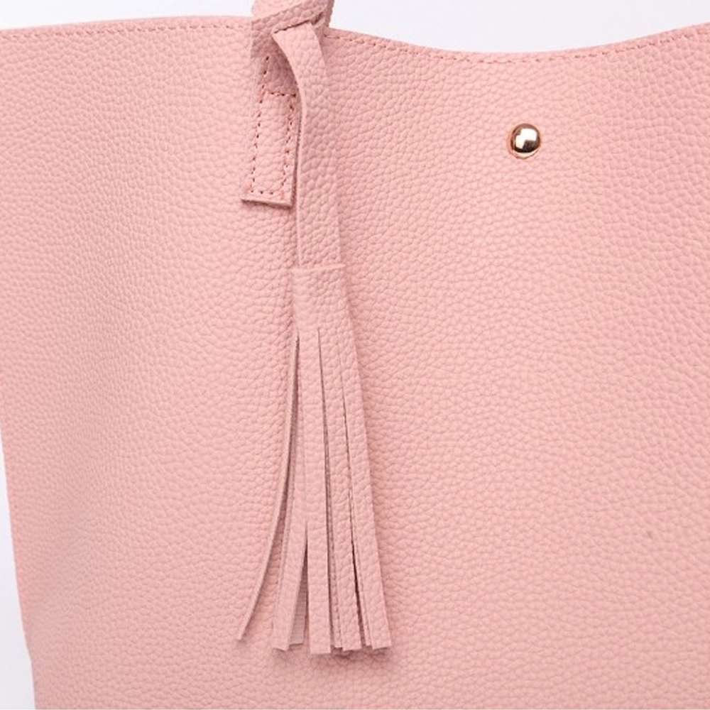 Soft Faux Leather Tote Shoulder Bag 9