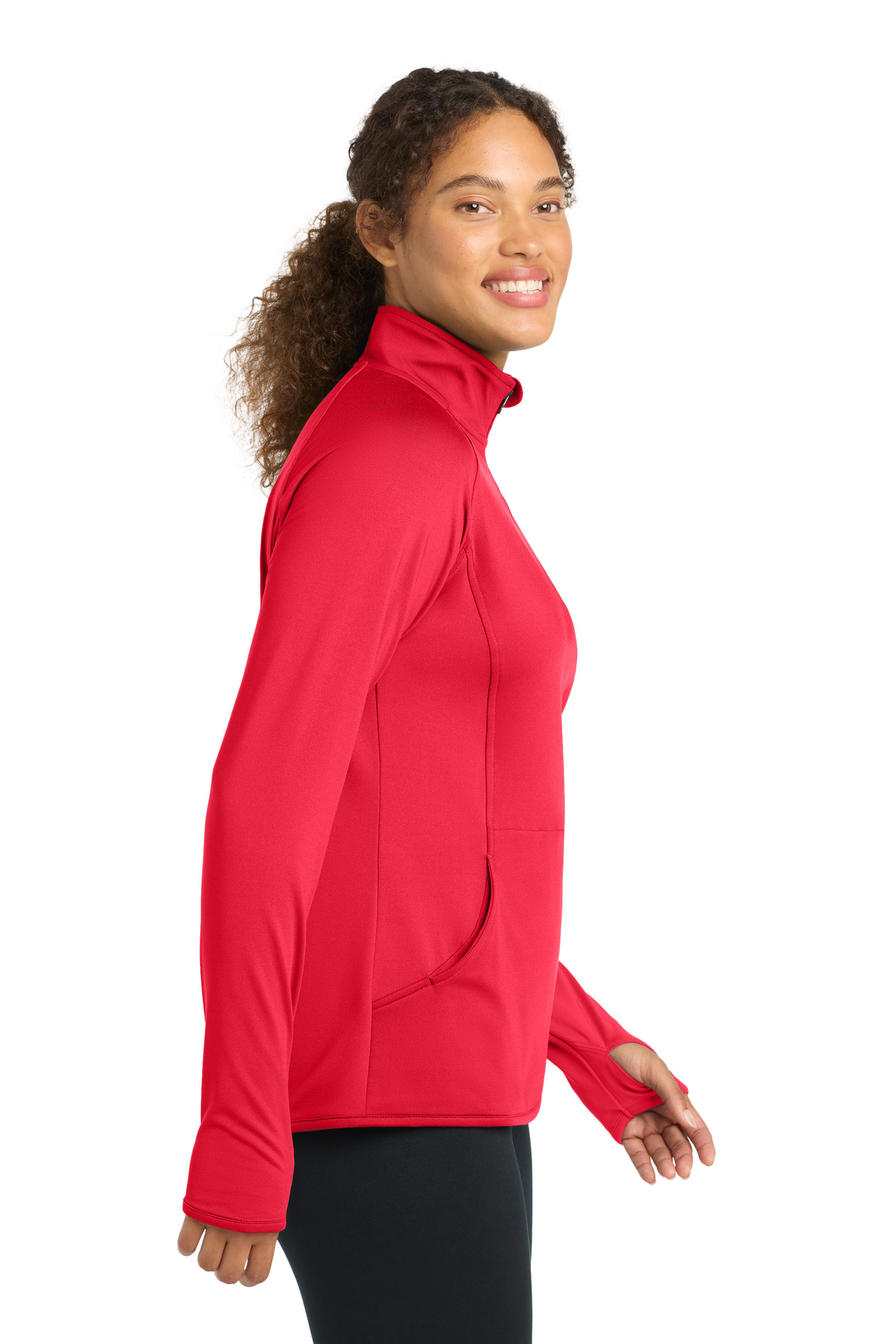 Sport-Tek® Ladies' Sport-Wick® Stretch Full-Zip Jacket 68