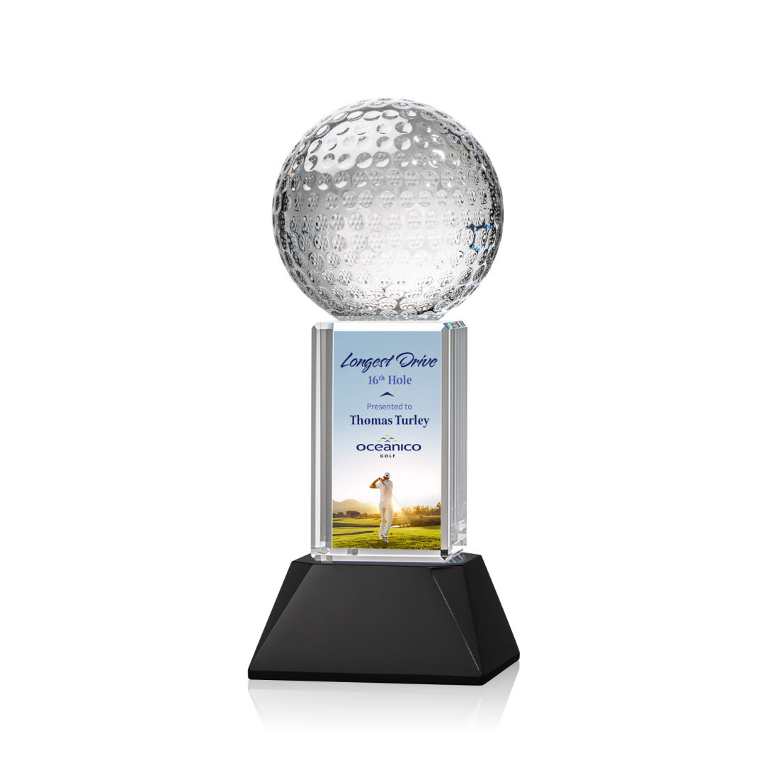 Golf Ball VividPrint™ Award on Stowe - Black 6