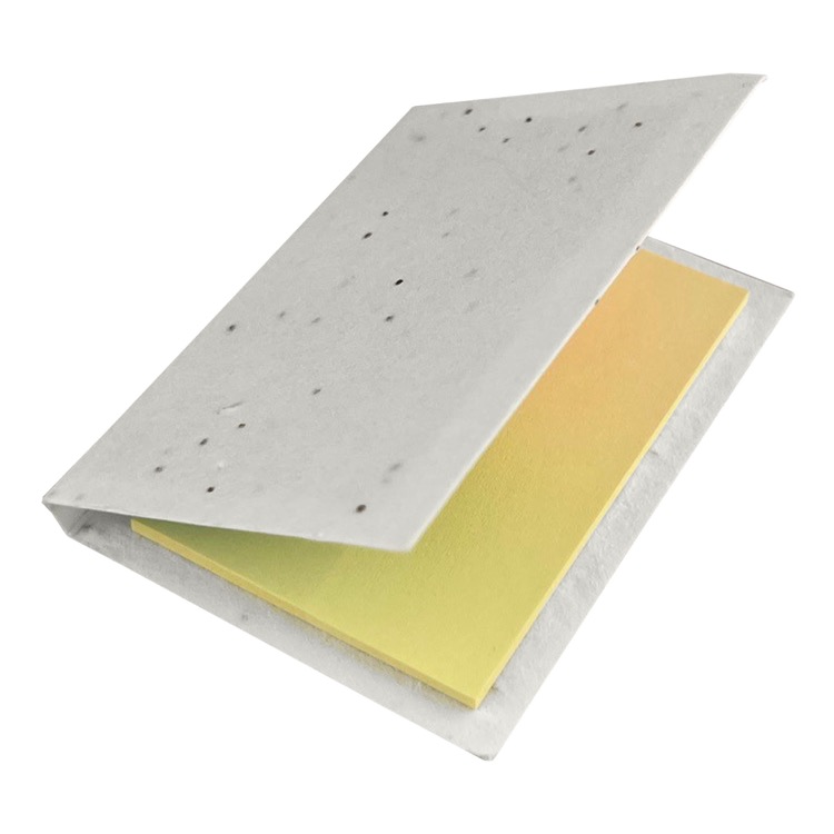 Corn Poppy Seed Sticky Note Pad 1