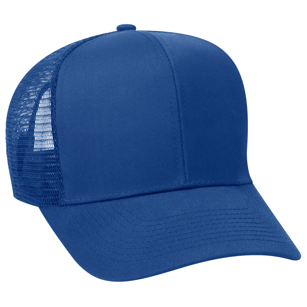OTTO CAP® 6 Panel Mid Profile Mesh Back Trucker Hat 10