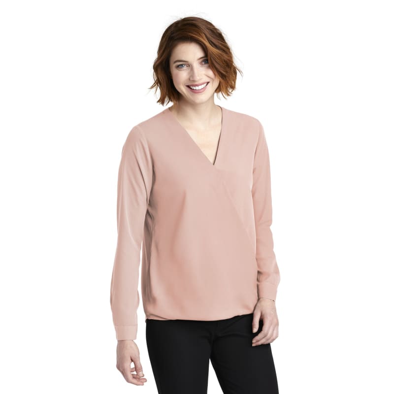 Port Authority Ladies Wrap Blouse. 30