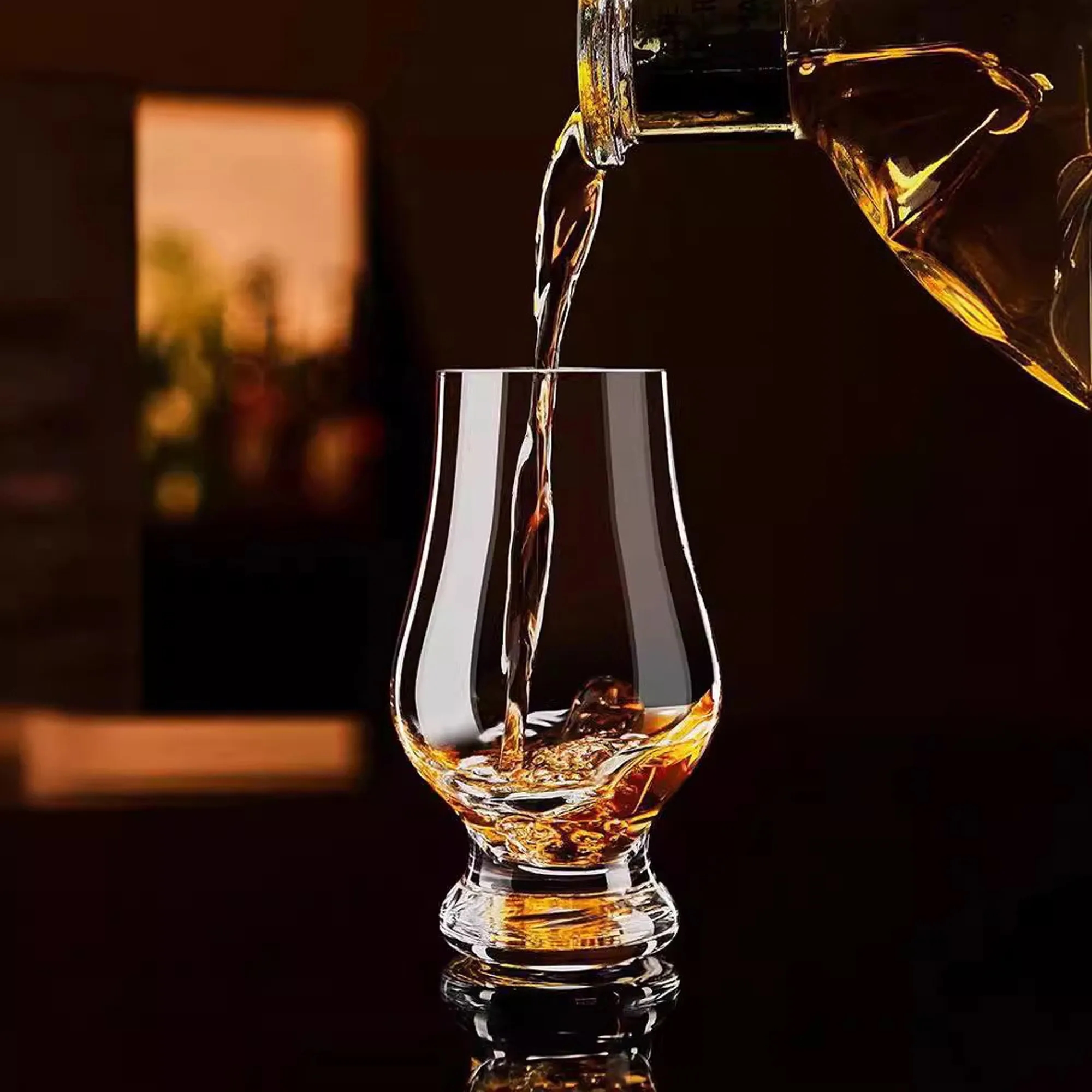 Clear Glencairn Scottish Whisky Glass 3