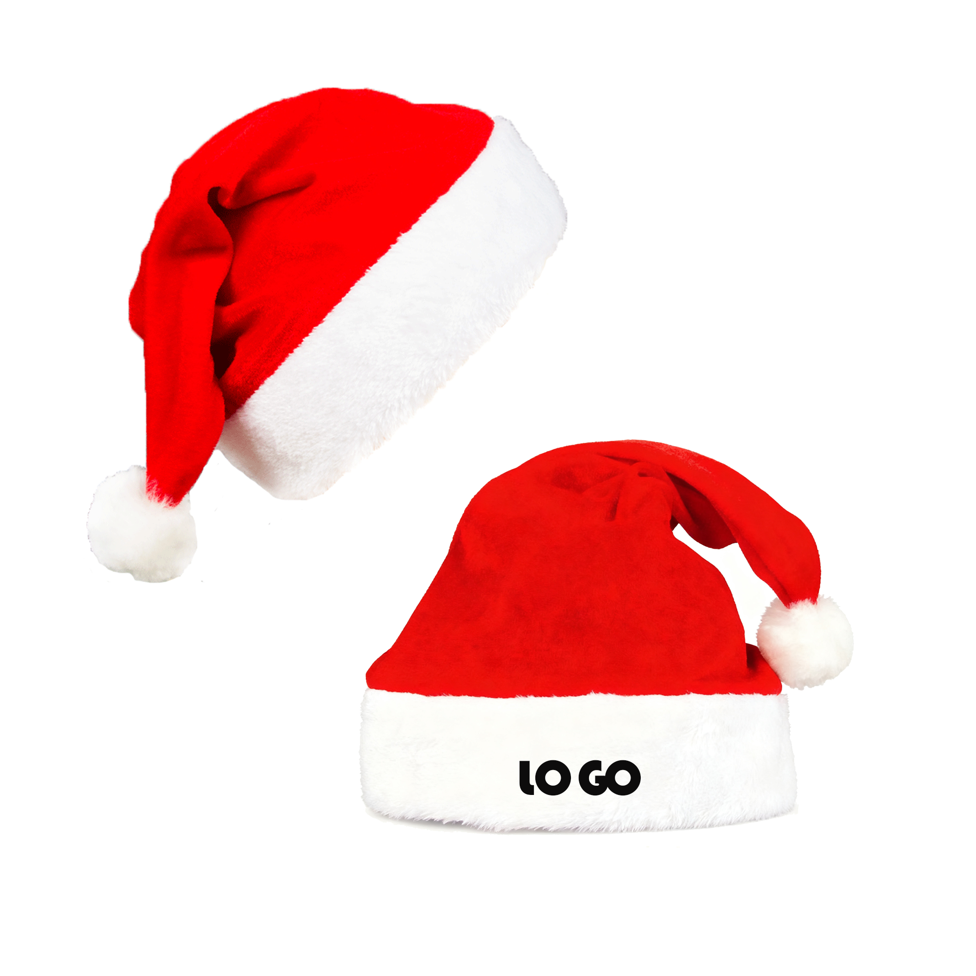 Children's Velvet Christmas Hat 2