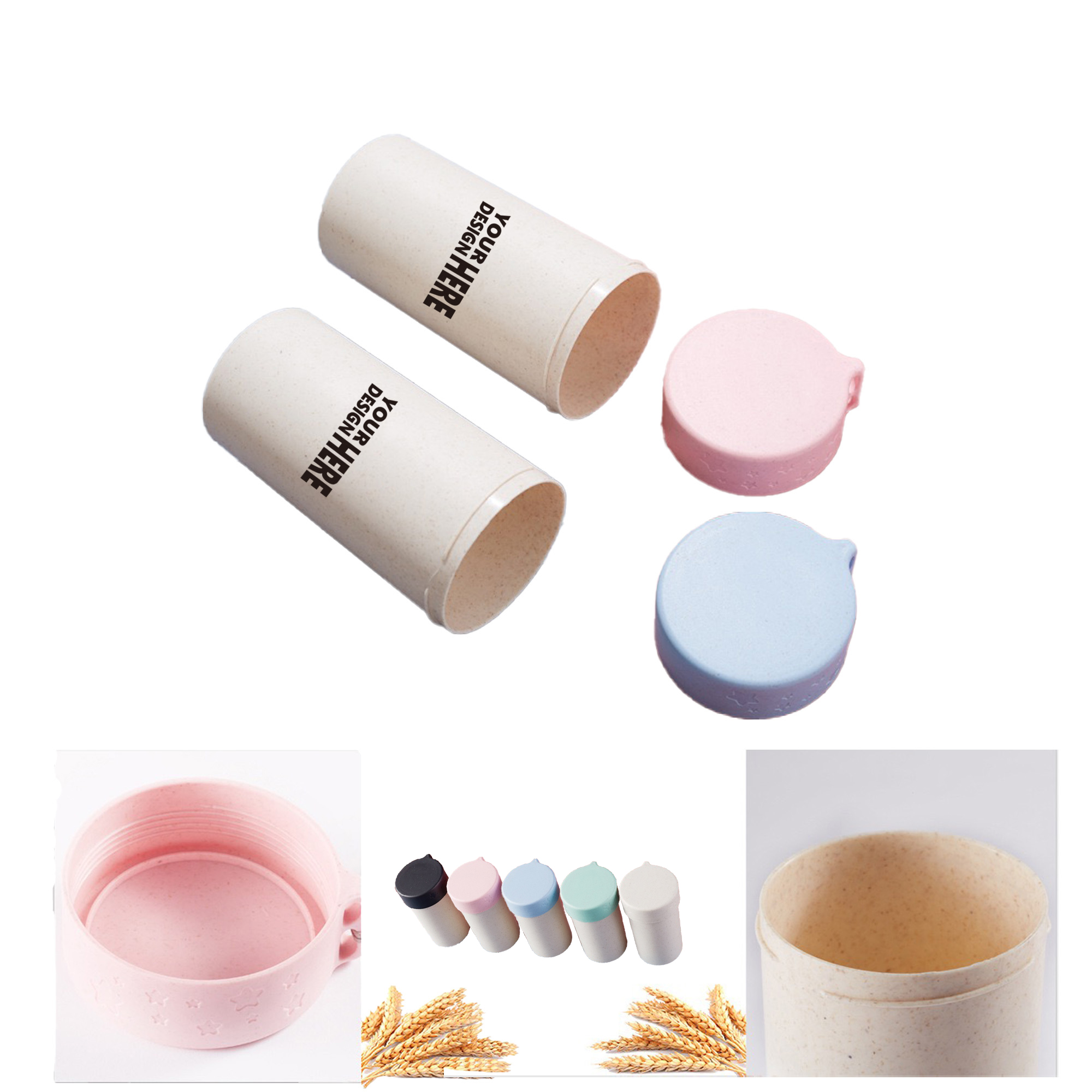 Wheat Water Bottles Cup MMQ50 2