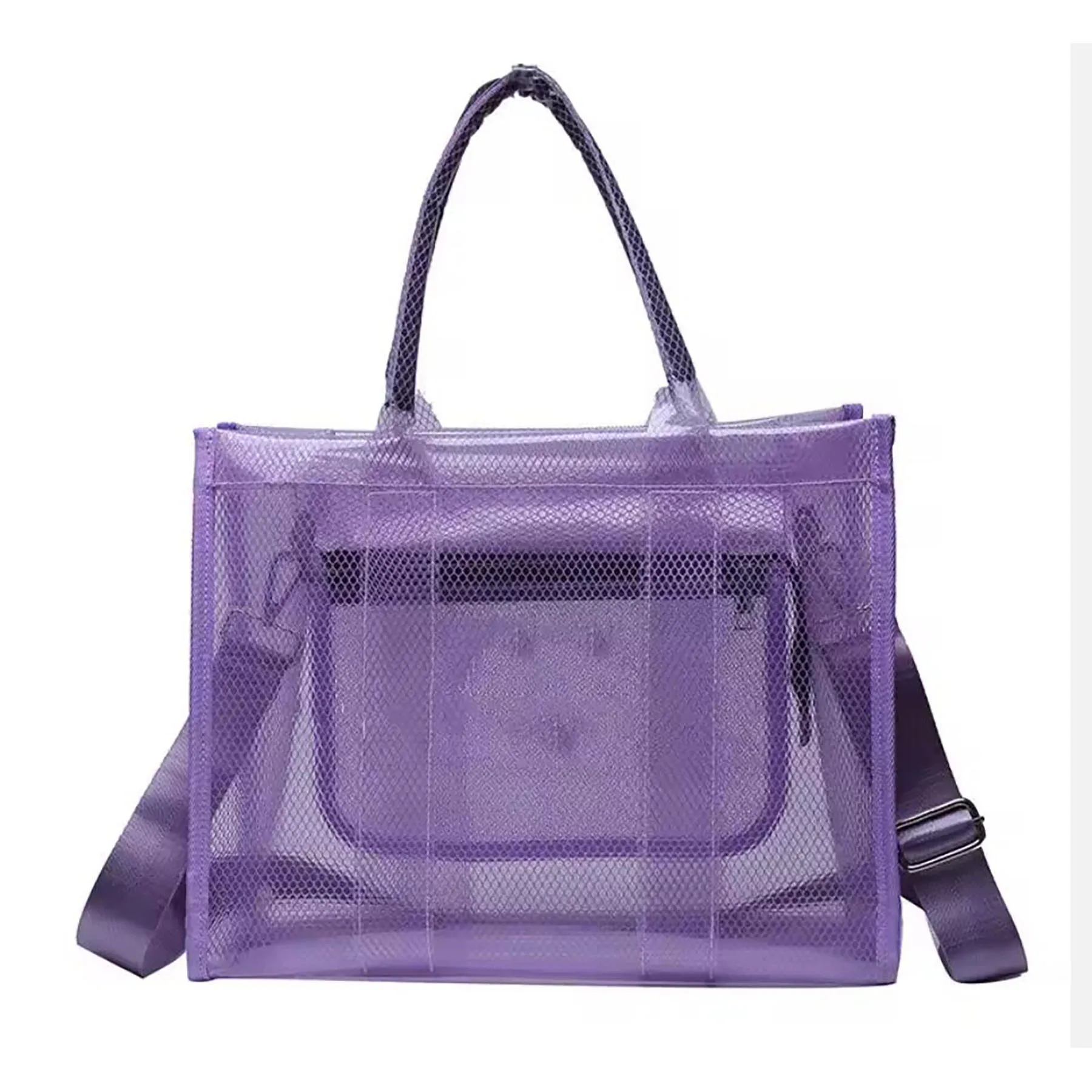 Women's Clear PVC Handbag 8