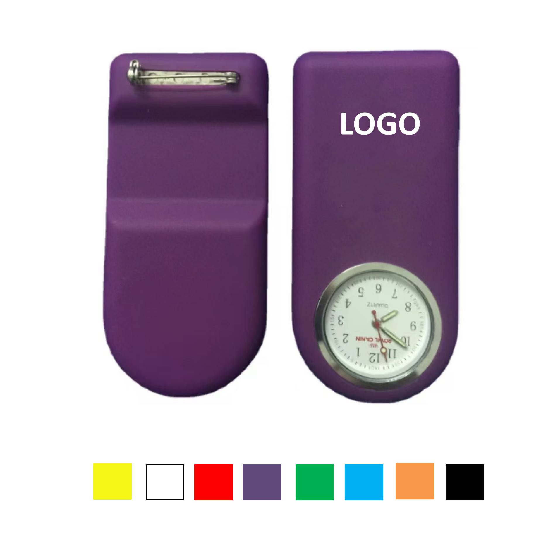 Square Silicone Nurse Watch 2