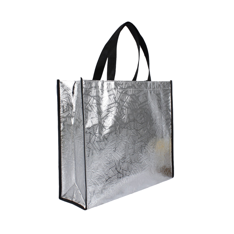 Custom Promo Laser Coated Non-Woven Shopping Gift Tote Bag 6