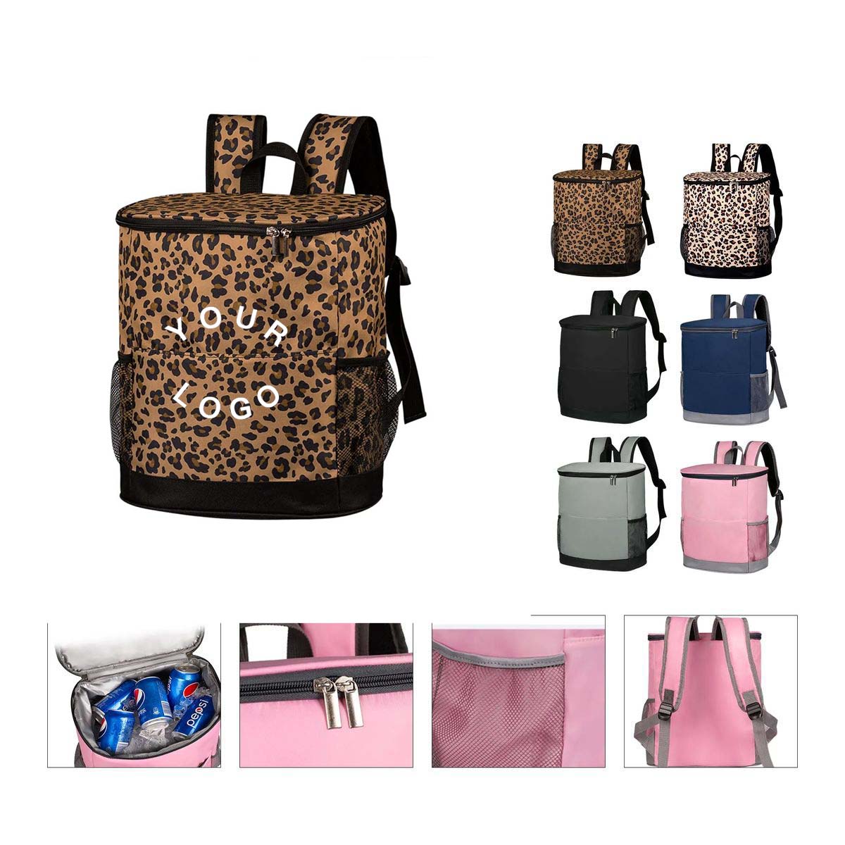 Backpack Insulated Bag with Leak Proof Inner Layer 8