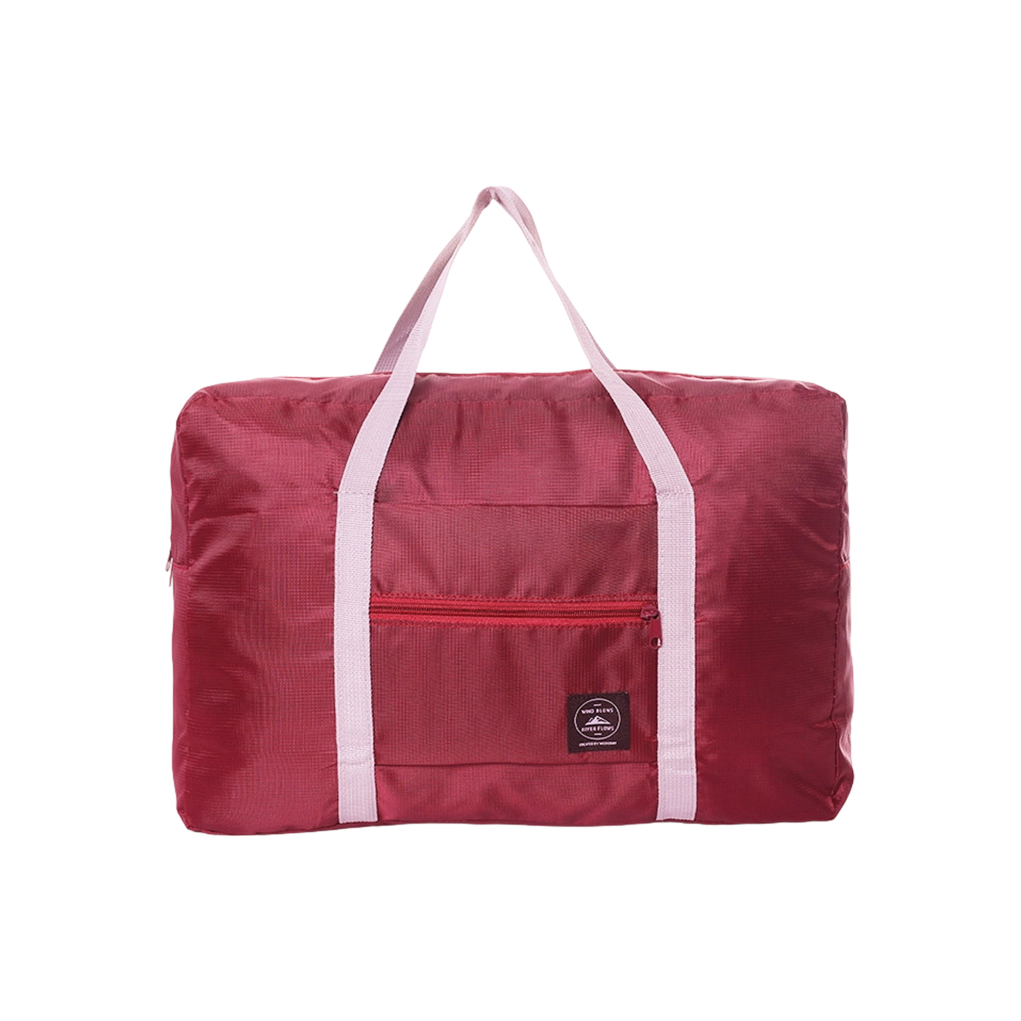 Foldable Polyester Travel Duffel With Luggage Sleeve 7
