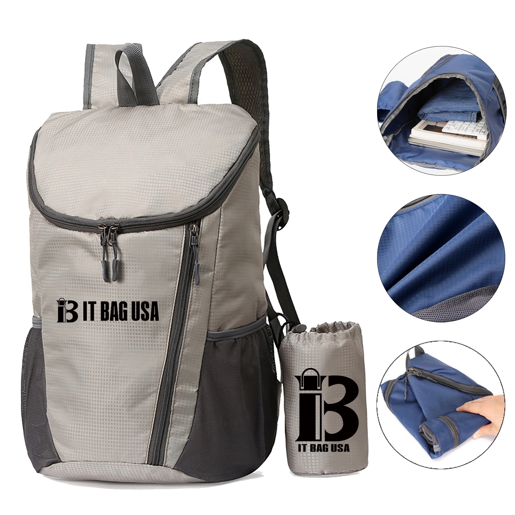 Water Resistant Lightweight Hiking Packable Backpack 1