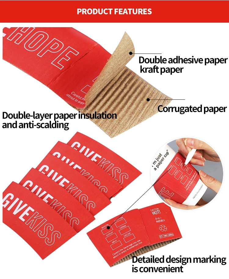 Coffee Paper Cup Sleeve 2