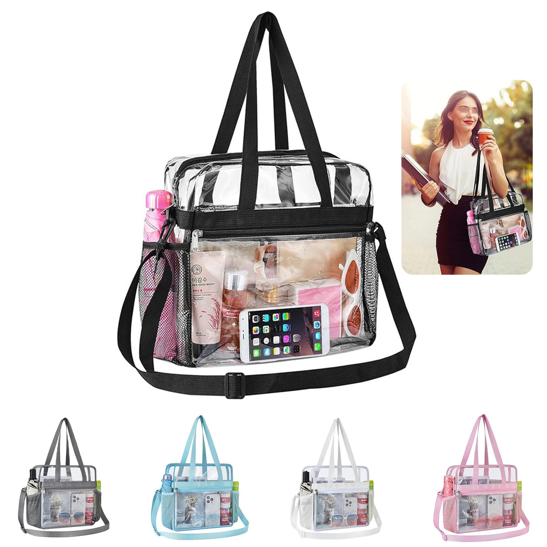 Clear Tote bag 7