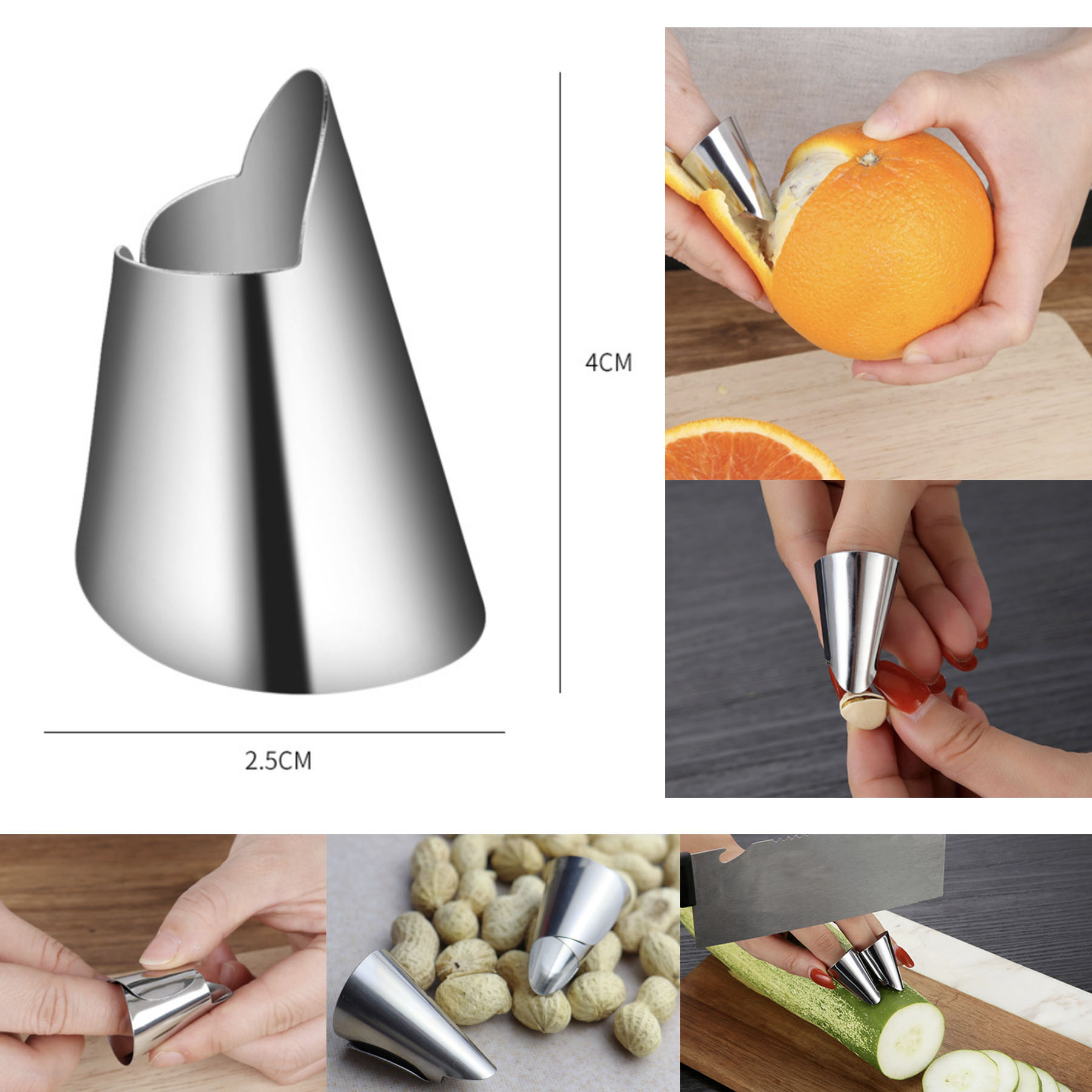 Finger Gurad Peeler And Kitchen Finger Protector Pleeler 1