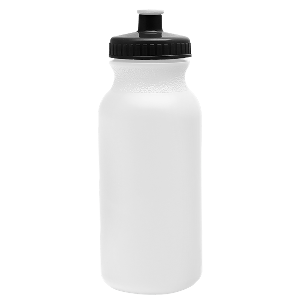 Circuit 20oz Bike Bottle - White w/Push-Pull Lid 17