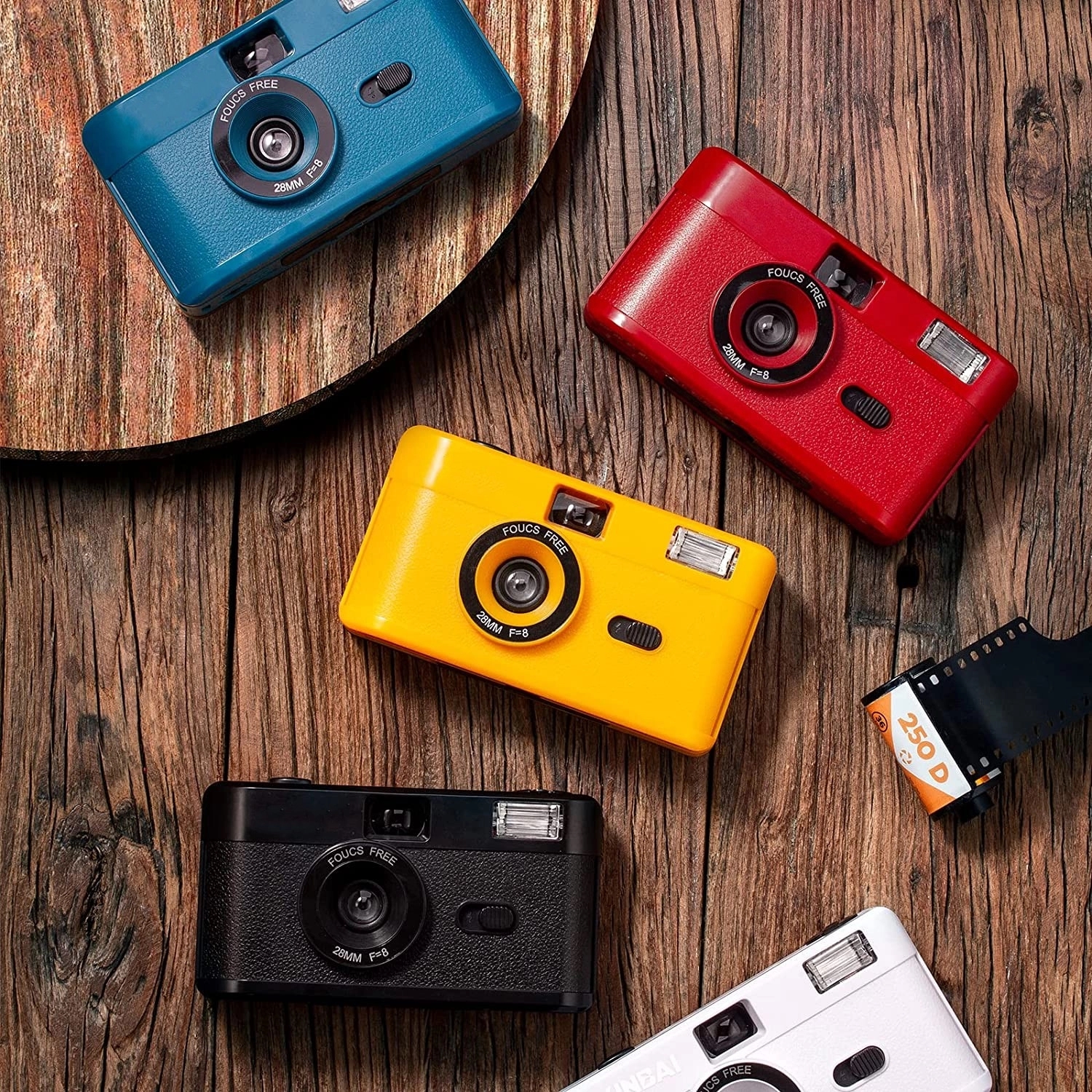 Reusable 135/35Mm Film Camera With Flash 3