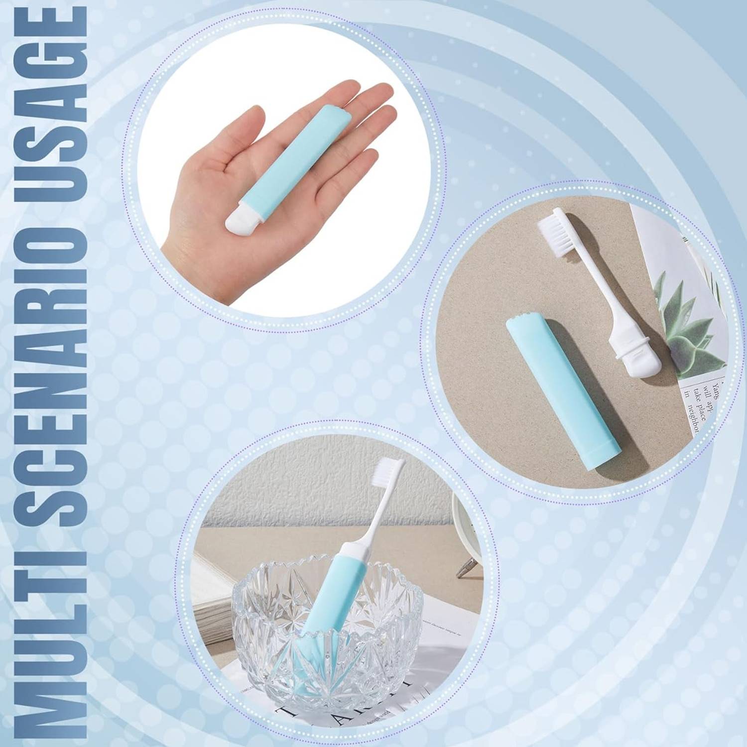 Foldable Travel Toothbrush 4