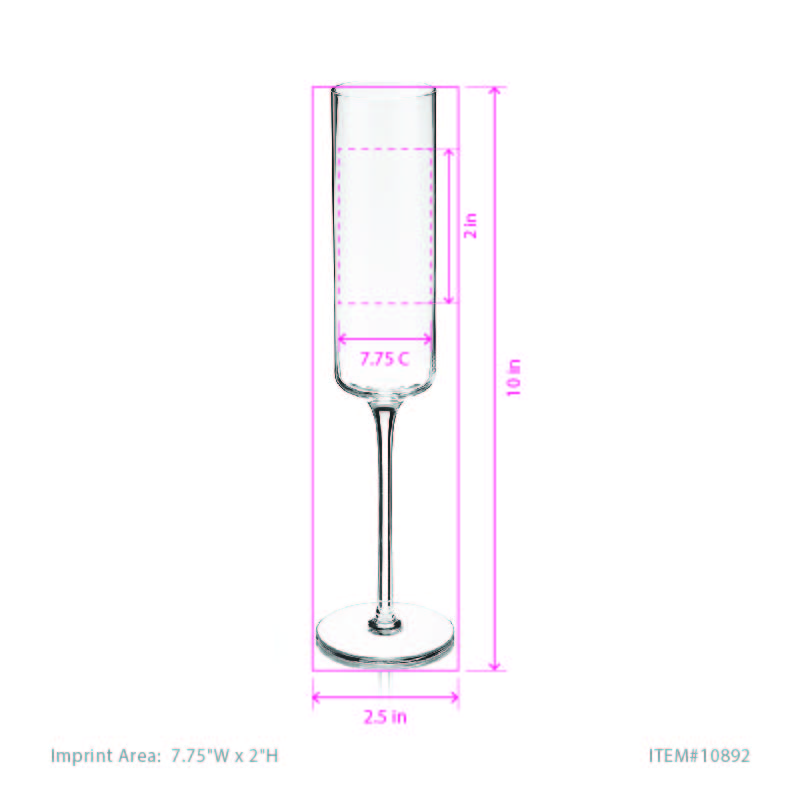 Viski® Laurel Champagne Flute, set of 2 4