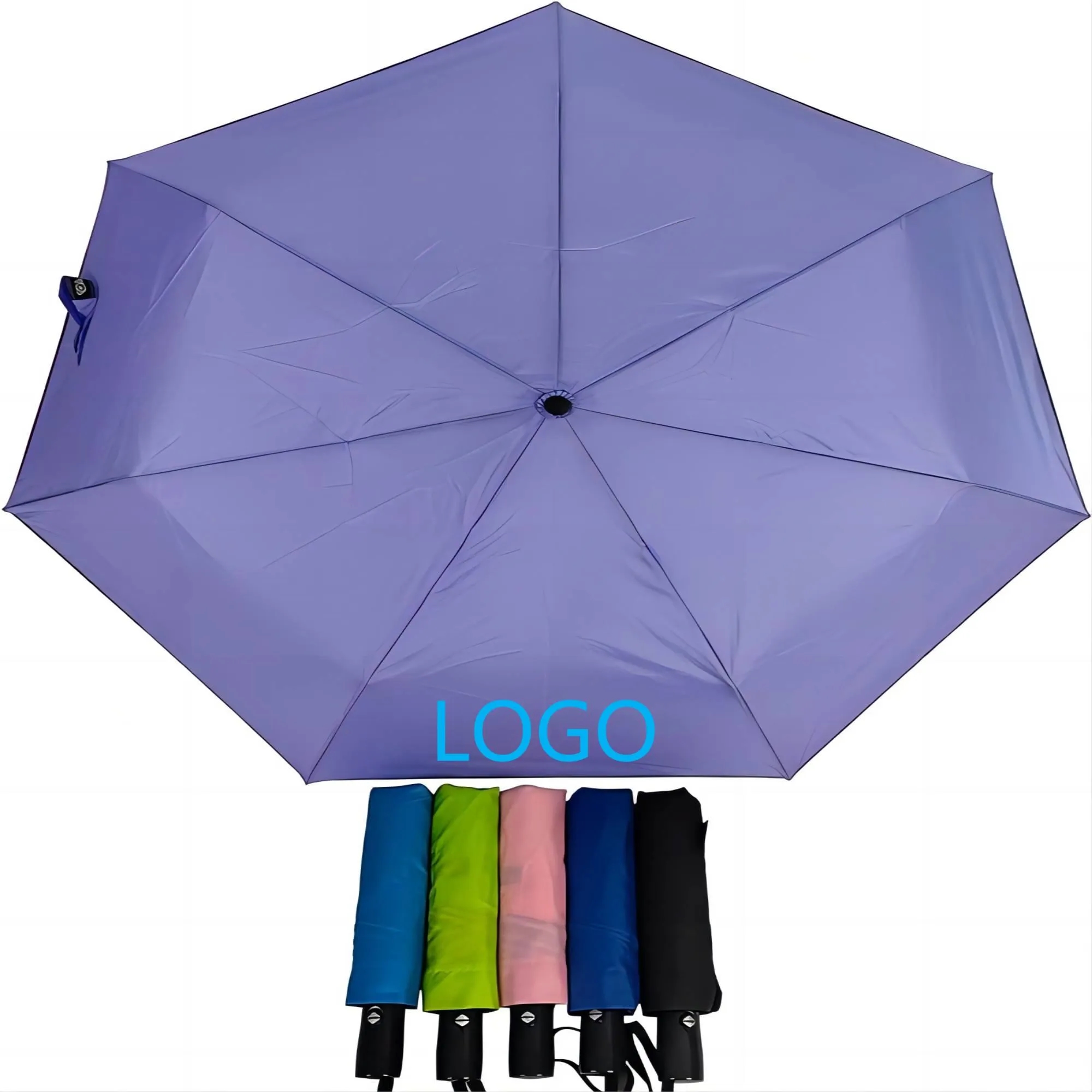 Dual-Use Folding Umbrella For Sunny And Rainy 1
